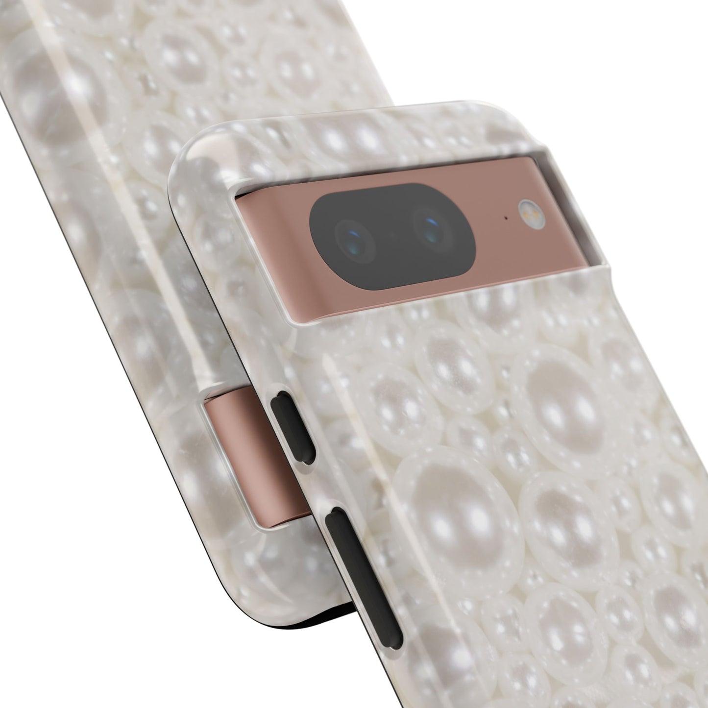 Various Pearls Google Pixel Case | Refined Shine Everyday Style