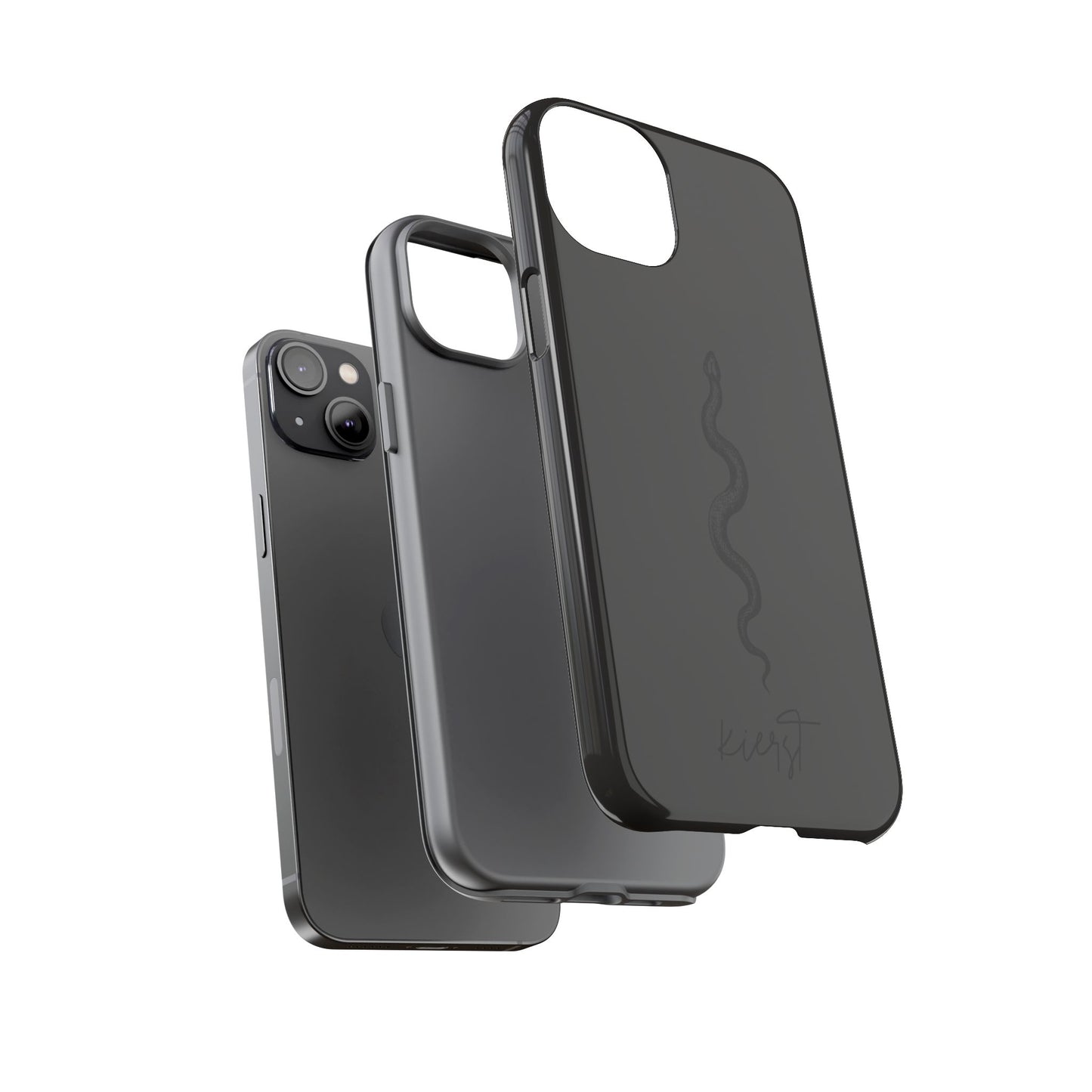 Long Black Snake iPhone Case | Subtle Edge, Quiet Power