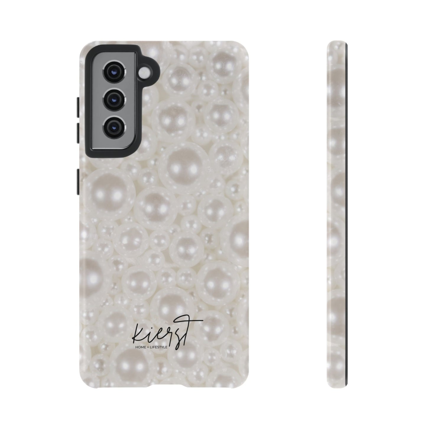 Various Pearls Samsung Galaxy Case | Sleek Take On Soft Glam