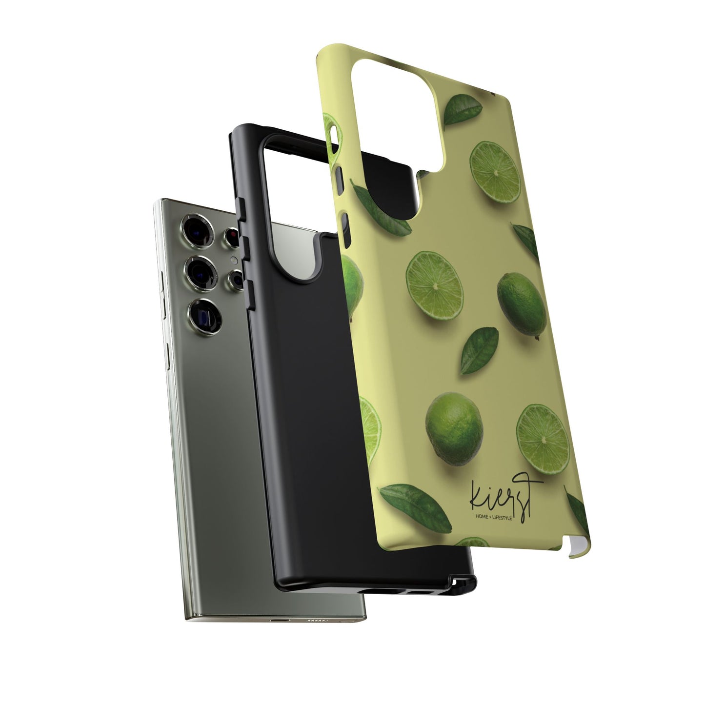 Limes Samsung Galaxy Phone Case | A Zesty Pop of Citrus and Style