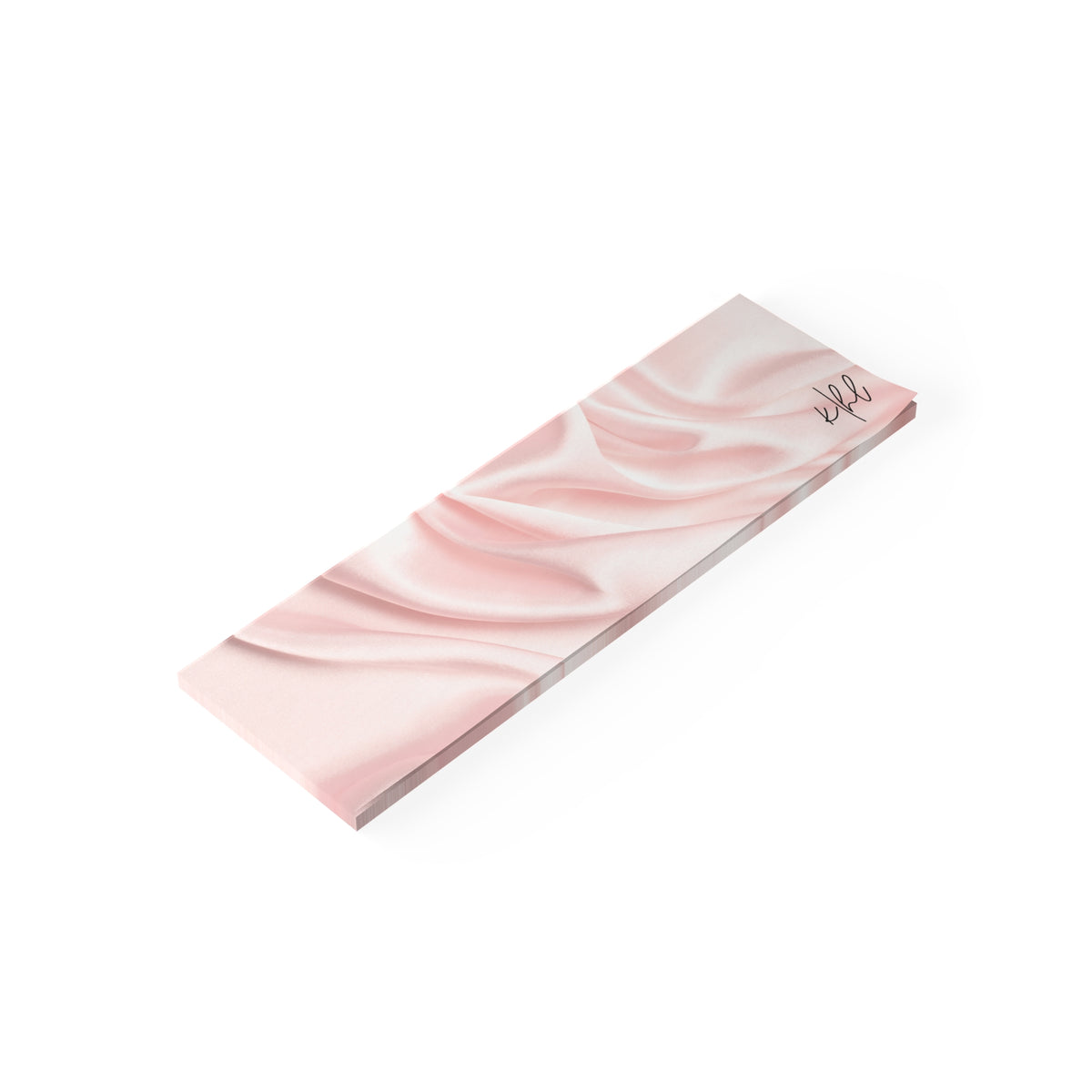 Pink Silk Striped Post-it® Note Pad