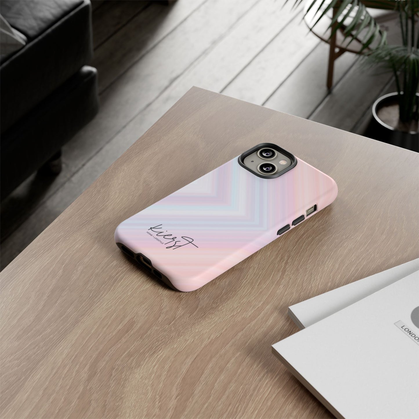 Pastel Arrows iPhone Case | Light layers, quiet movement