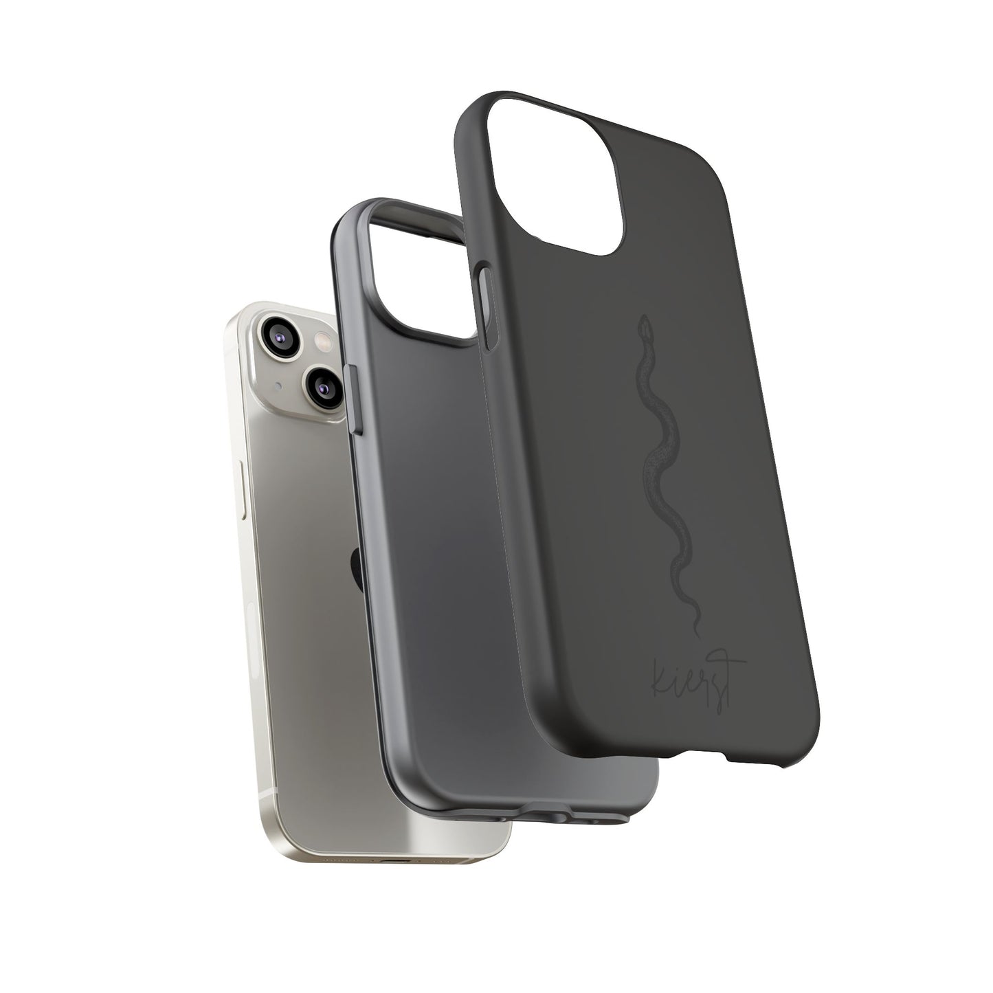 Long Black Snake iPhone Case | Subtle Edge, Quiet Power