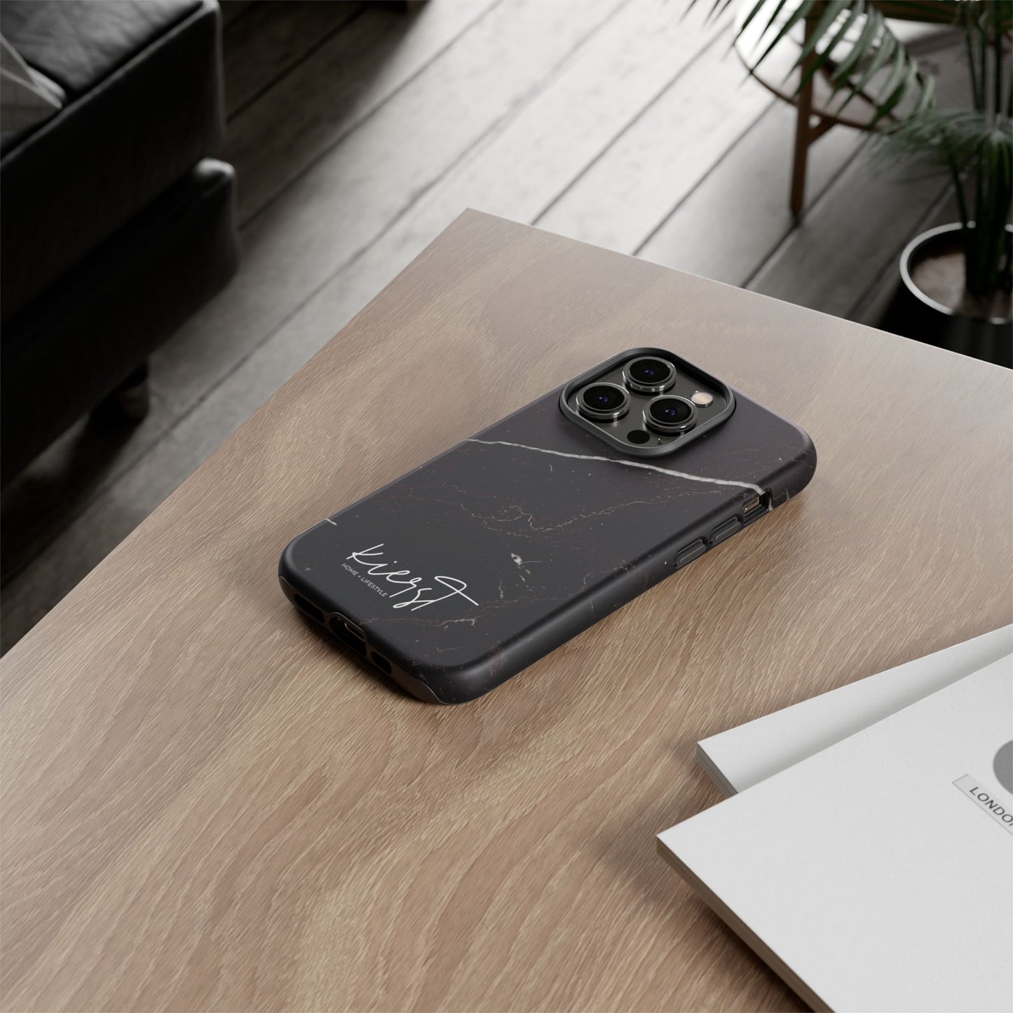 Black Marble iPhone Case | Refined Everyday Classic