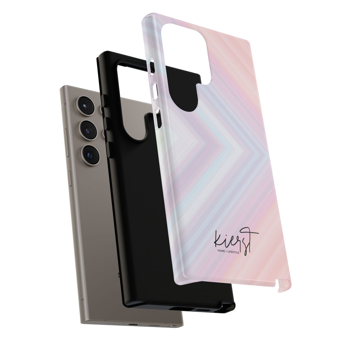 Pastel Arrows Samsung Galaxy Phone Case | Soft Geometry, Subtle Glow