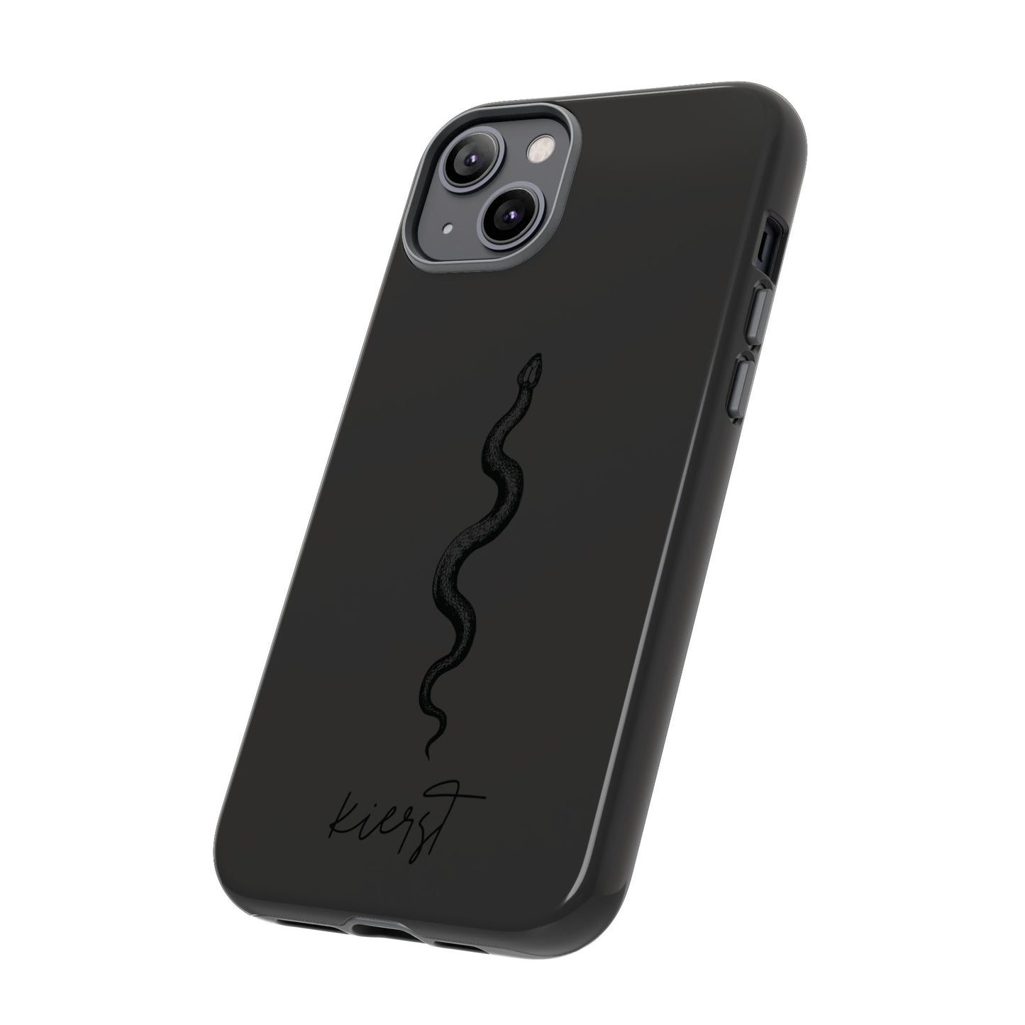 Long Black Snake iPhone Case | Subtle Edge, Quiet Power