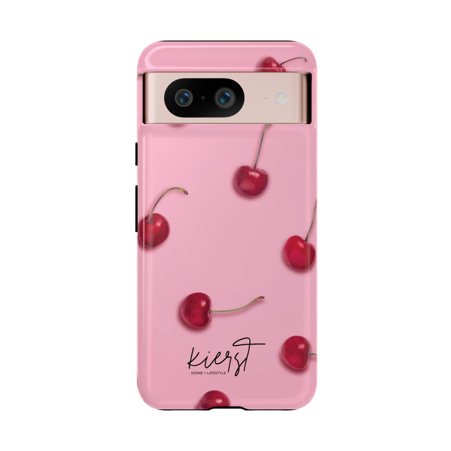 Cherries Google Pixel Case | Sweet Meets Bold in The Perfect Pop of Pink