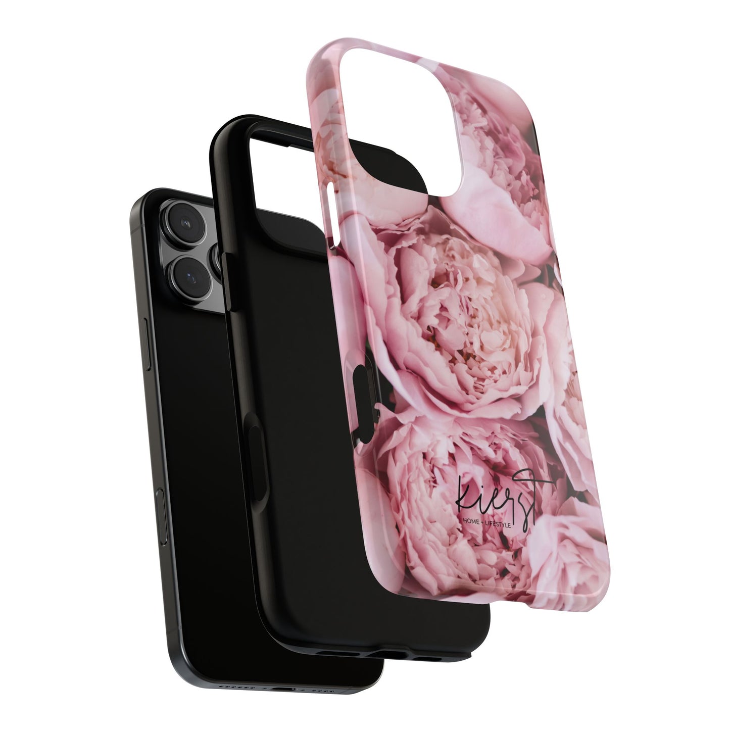 Pink Peonies iPhone Case | Soft Florals Meet Luxe Protection