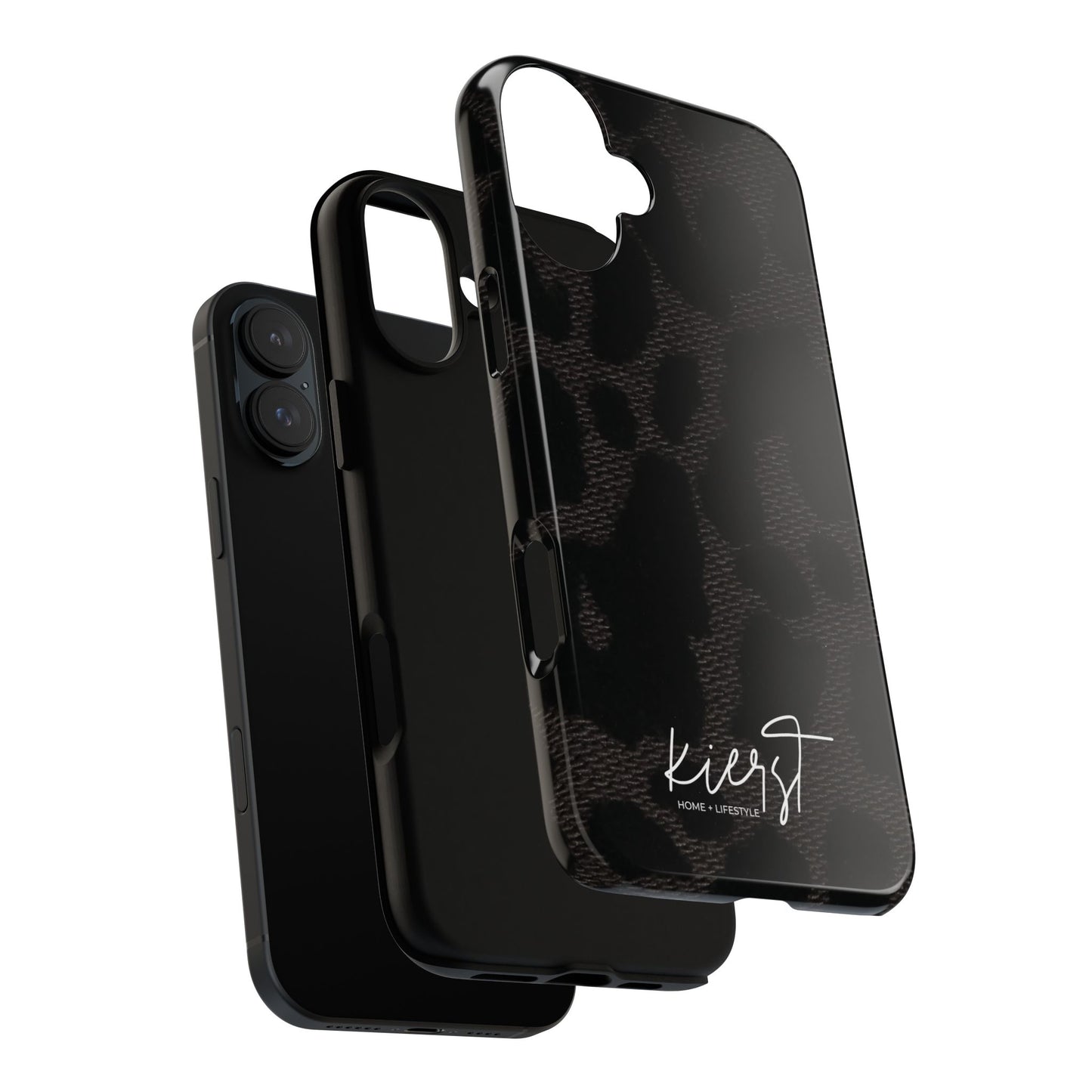 Black Leopard iPhone Case
