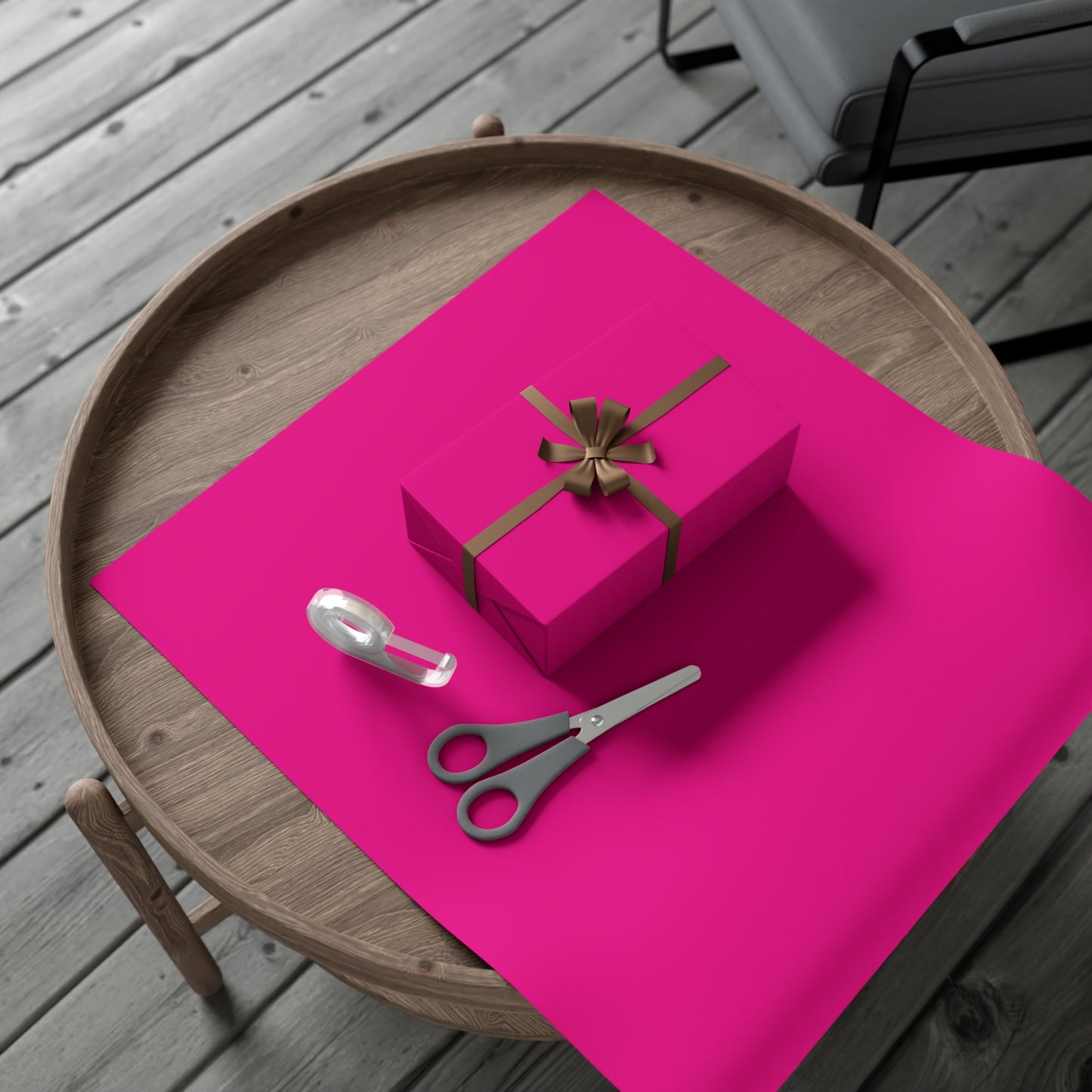 Signature Hot Pink Gift Wrap Paper – Bold, Feminine, Beautiful