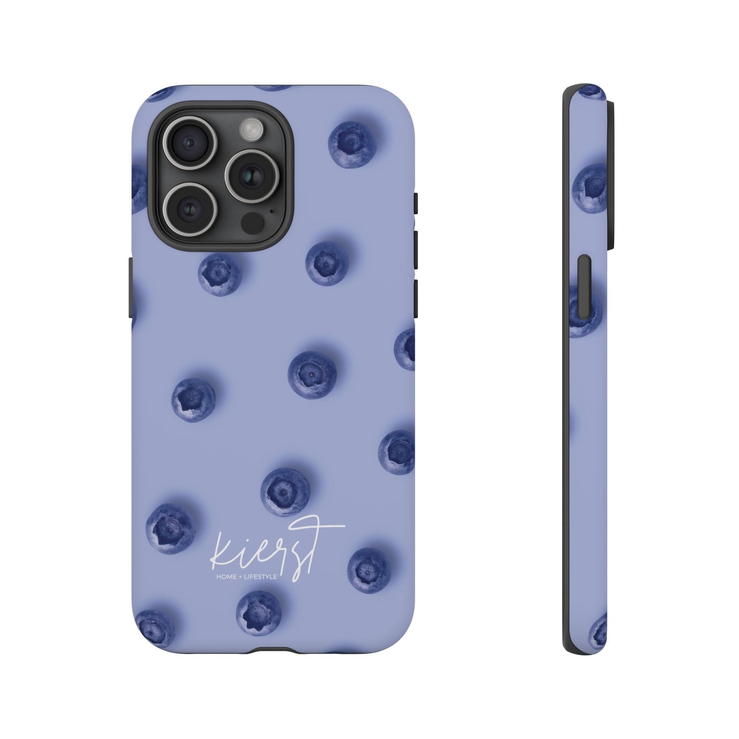 Blueberries iPhone Case | A refined play on fruit-forward charm