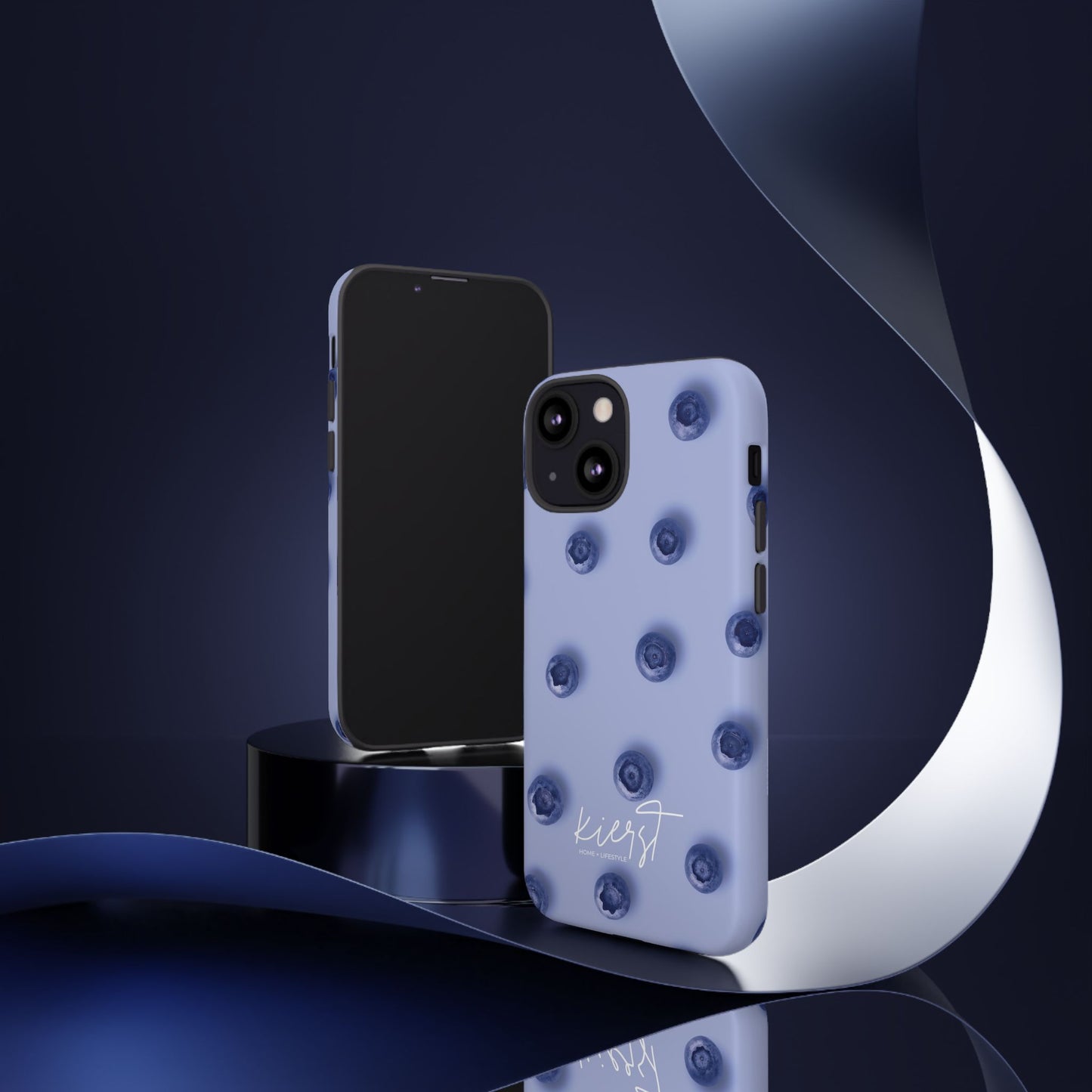 Blueberries iPhone Case | A refined play on fruit-forward charm