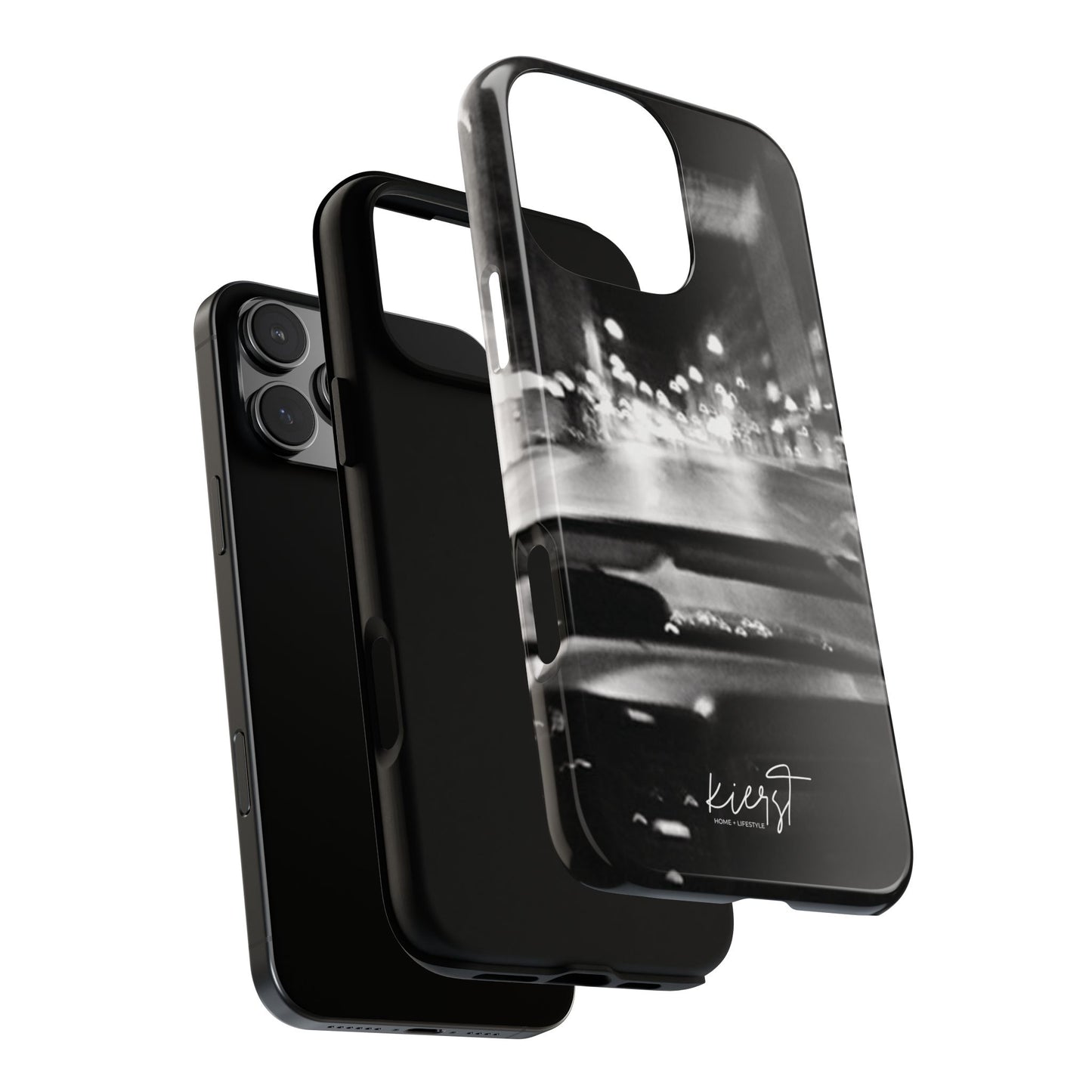 Faded Summer Nights iPhone Case | A Cinematic Blur of City Lights and Nostalgia