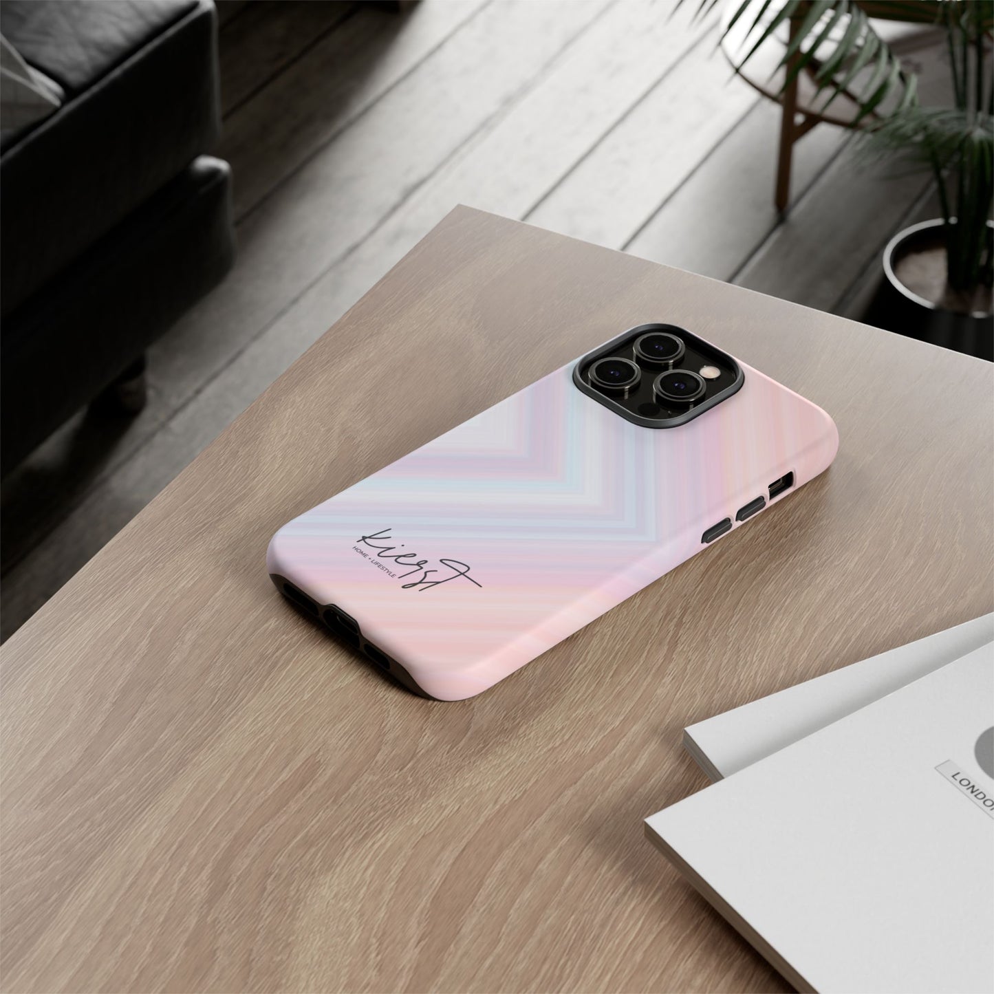 Pastel Arrows iPhone Case | Light layers, quiet movement