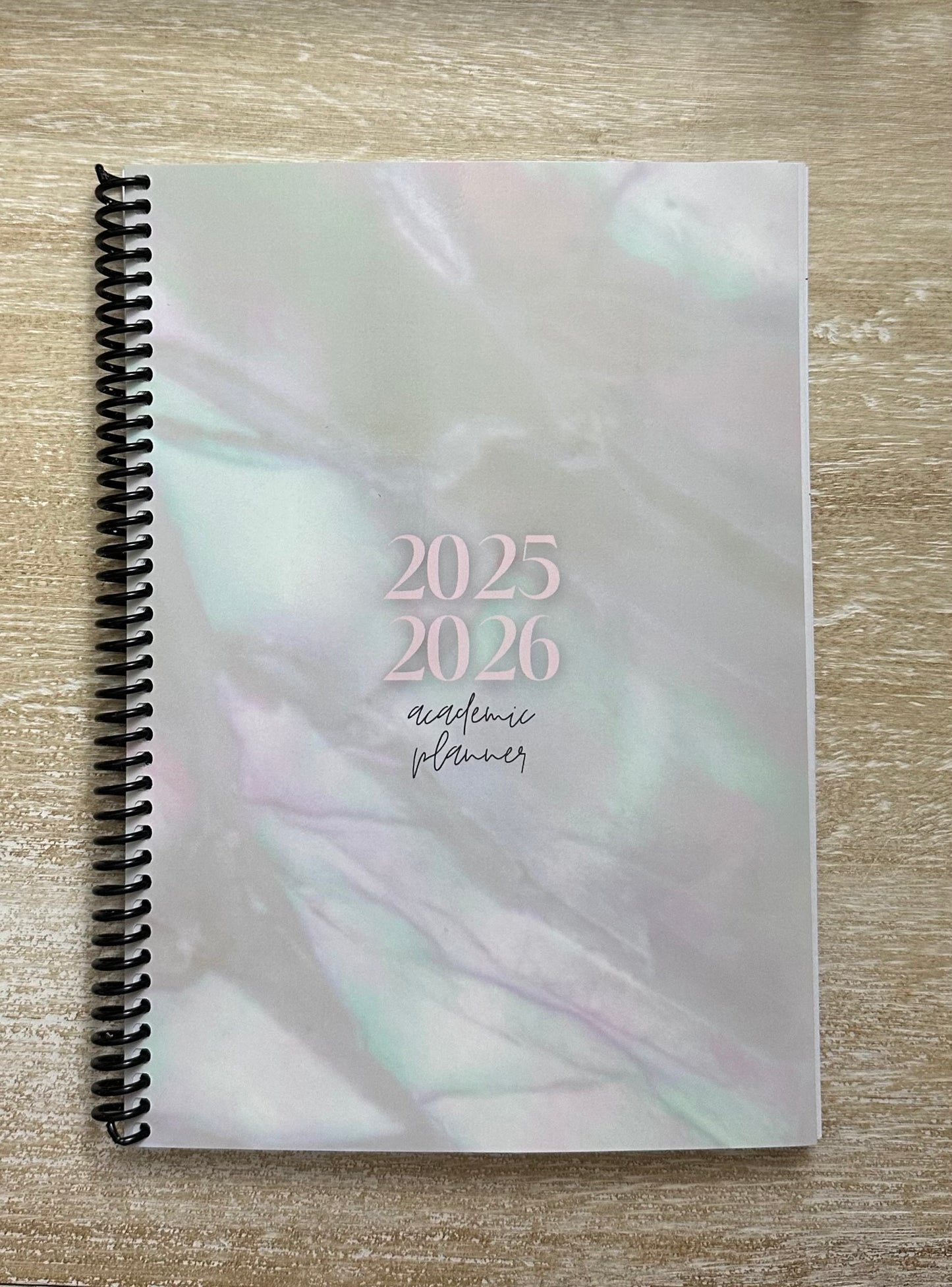 Academic Year Planner Pearl Essence