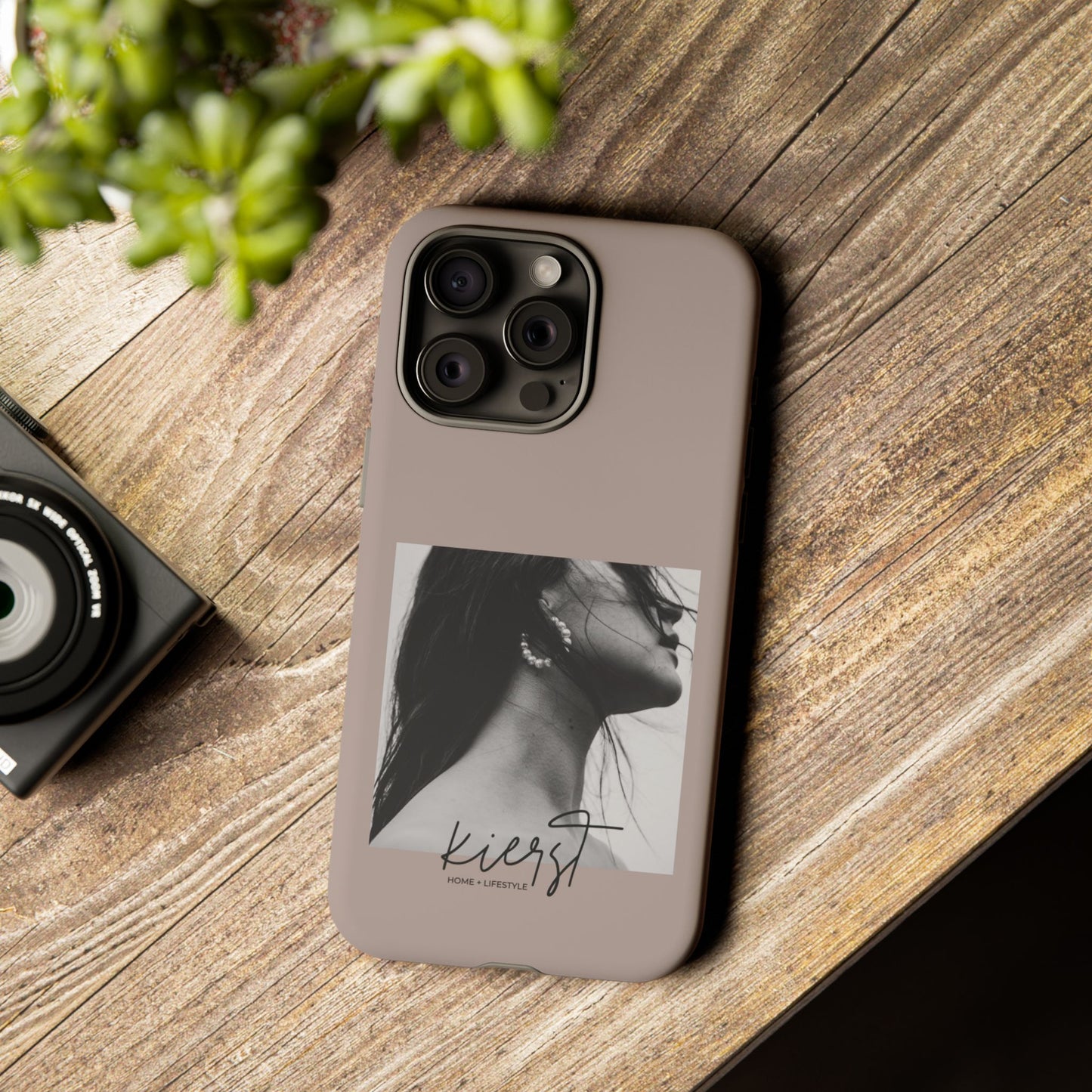 Monochrome Muse iPhone Case | Elevated Edge, Effortless Cool