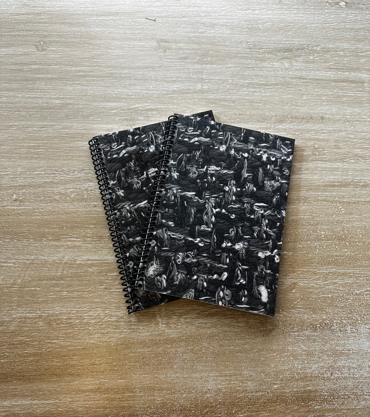 Grey Tweed Notebook