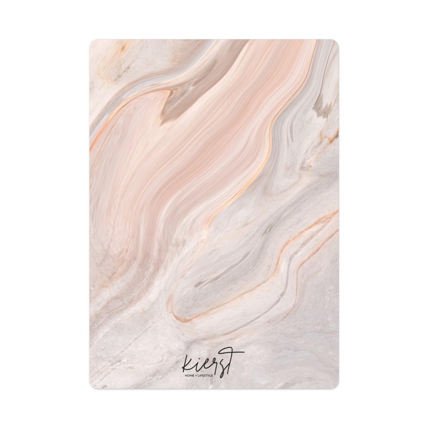 Blush Swirl Marble Poker Playing Cards ā Luxury 54 Card Deck