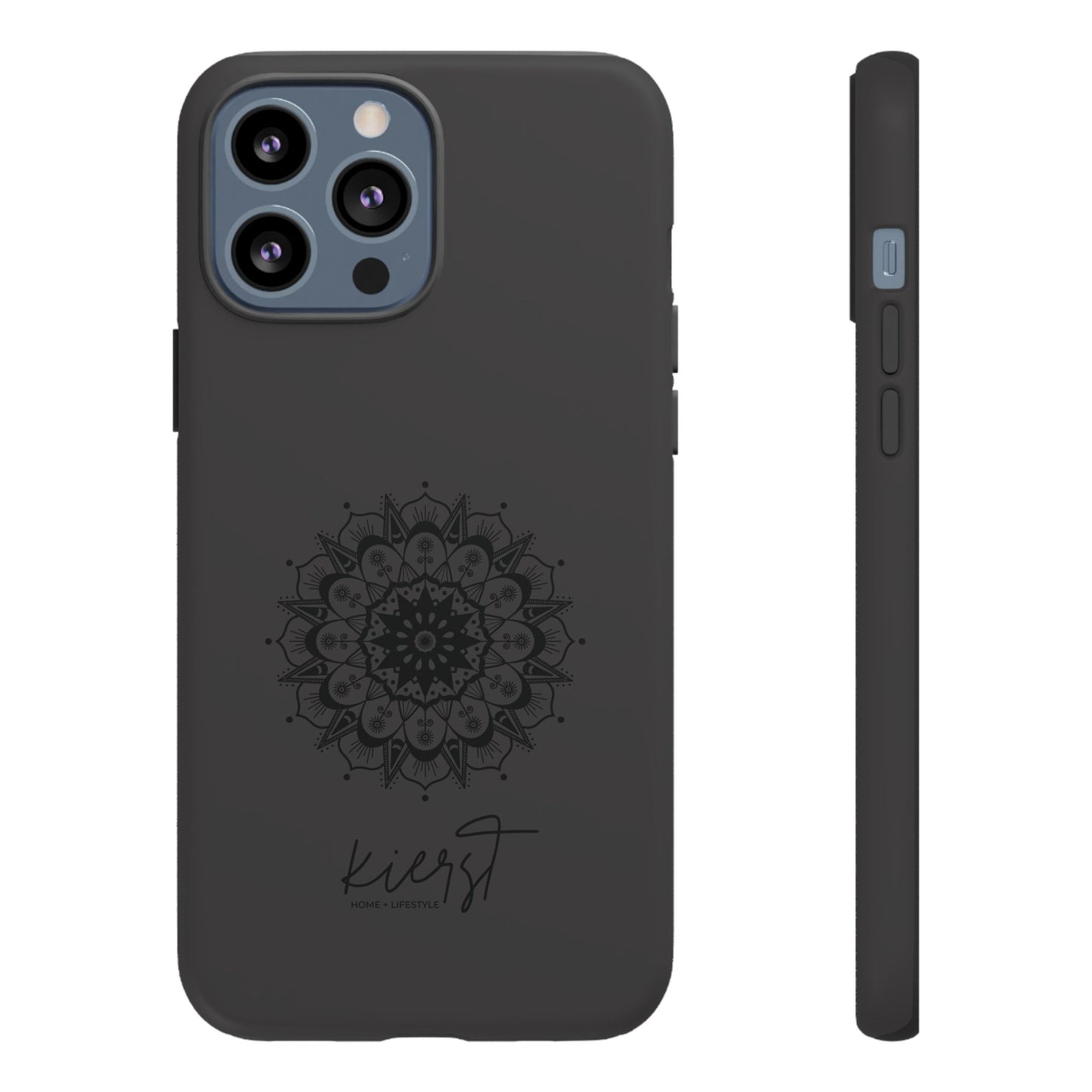 Black Mandala iPhone Case | Refined Calm in Every Curve