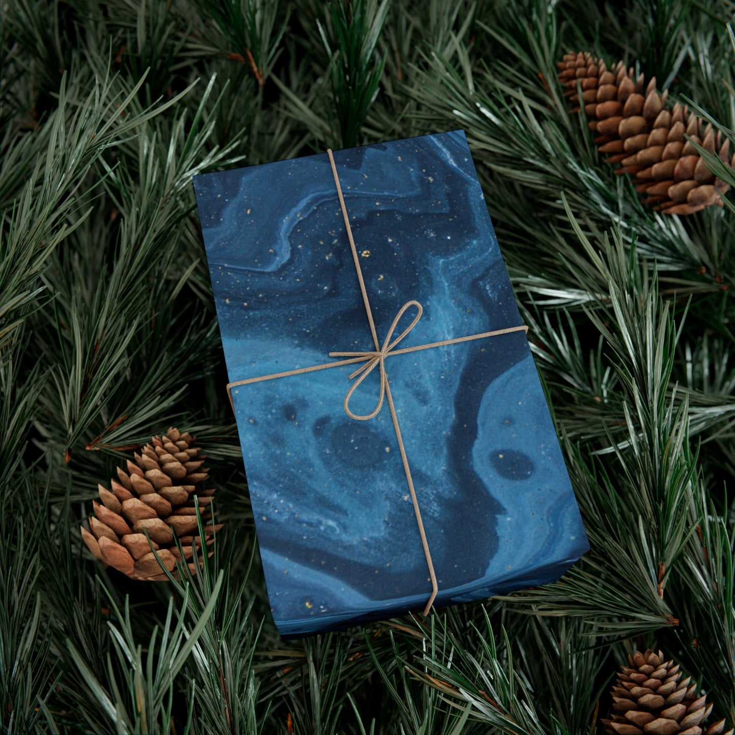 Blue Marble Gift Wrapping Paper