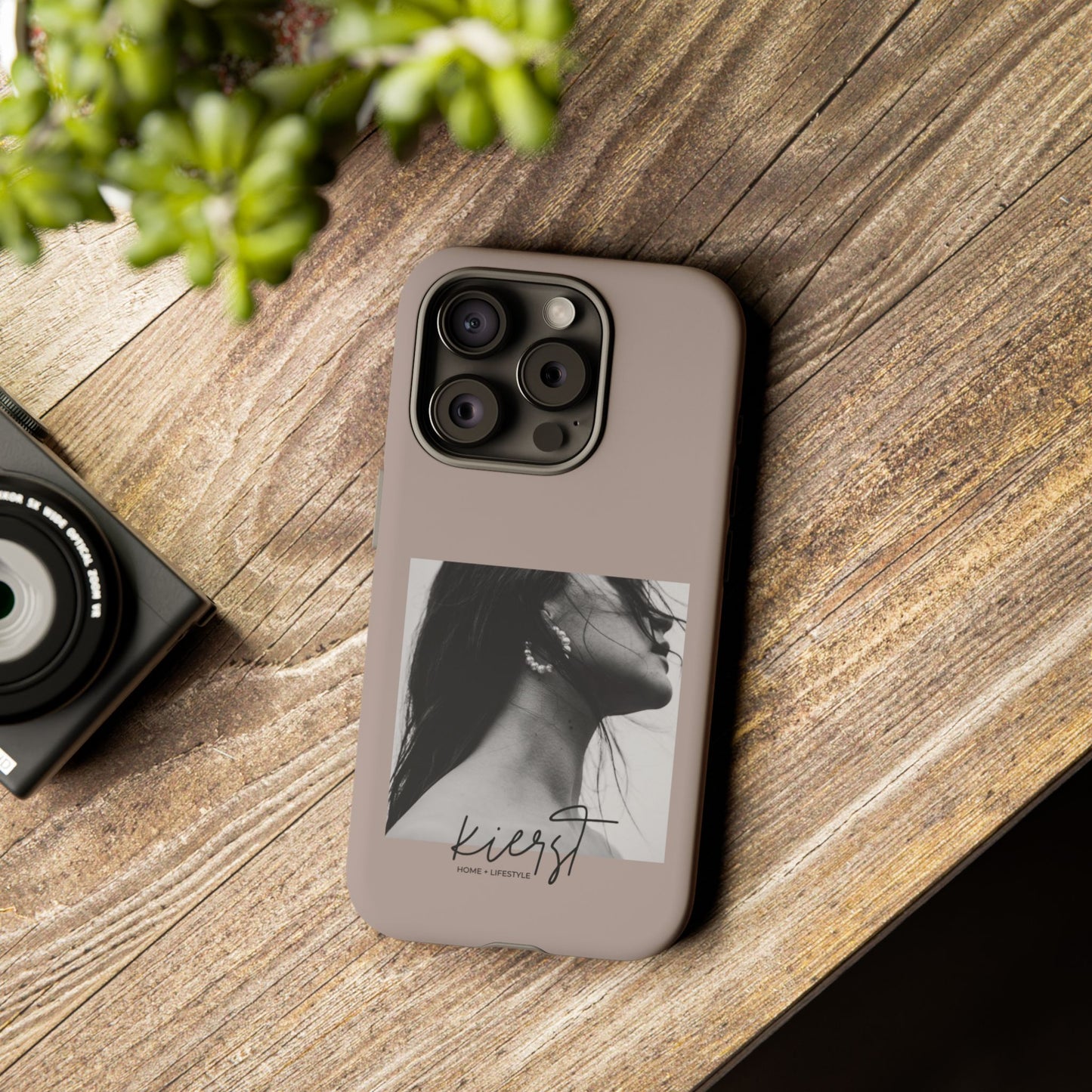 Monochrome Muse iPhone Case | Elevated Edge, Effortless Cool