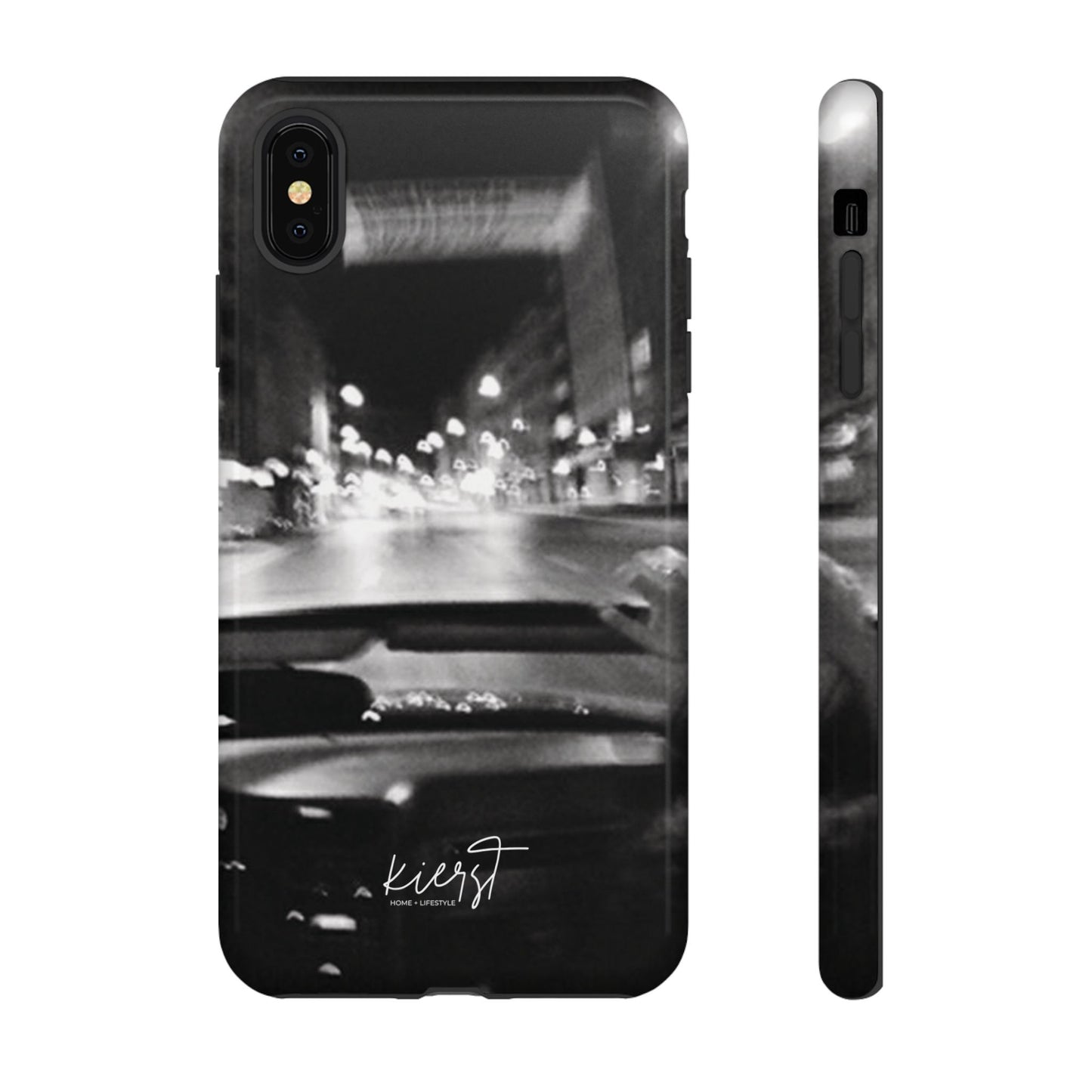 Faded Summer Nights iPhone Case | A Cinematic Blur of City Lights and Nostalgia
