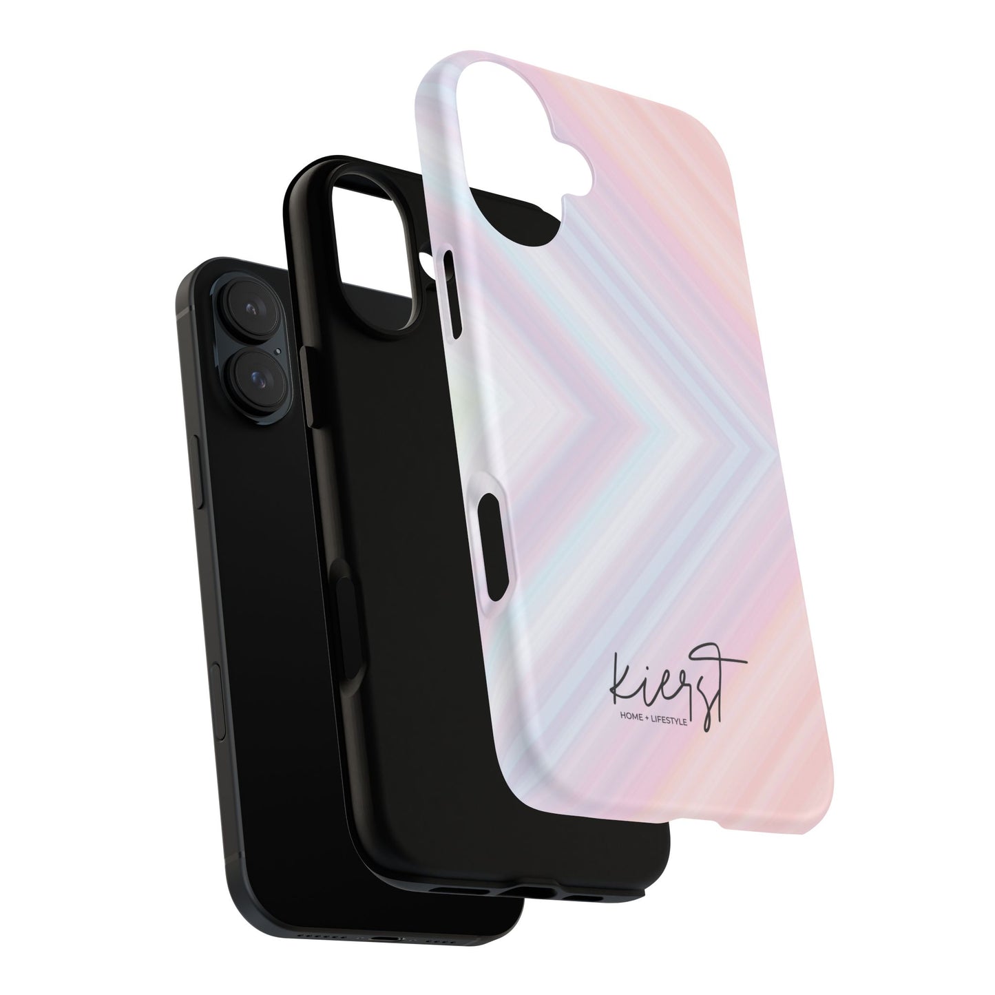 Pastel Arrows iPhone Case | Light layers, quiet movement