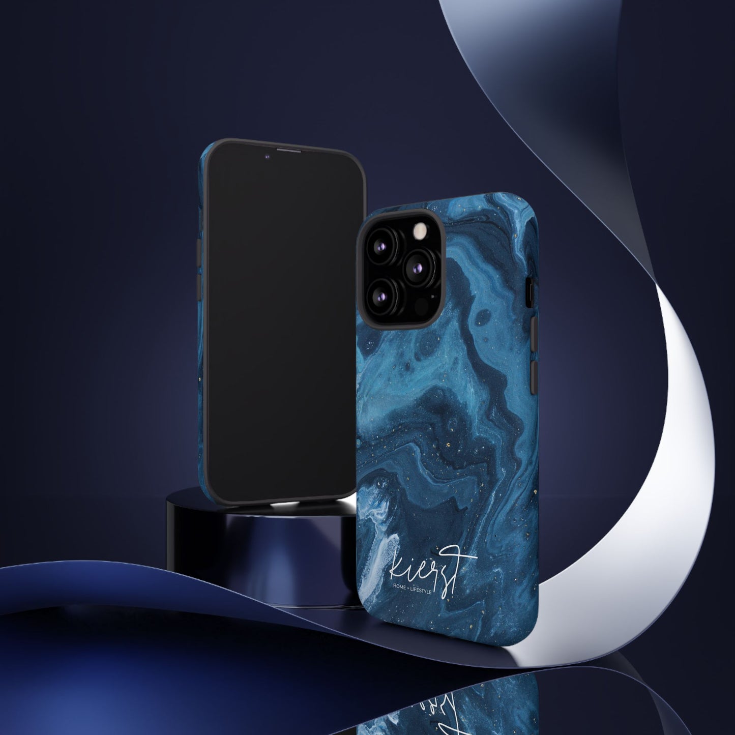 Blue Marble iPhone Case | Bold, Rich, & Unapologetically Refined