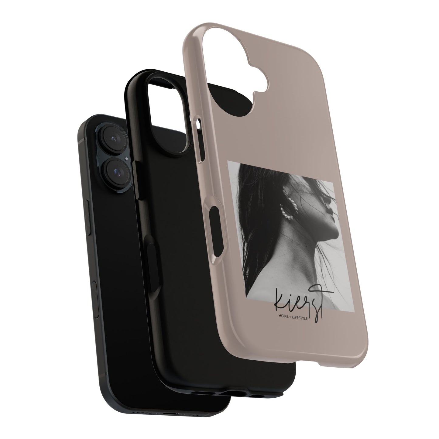 Monochrome Muse iPhone Case | Elevated Edge, Effortless Cool