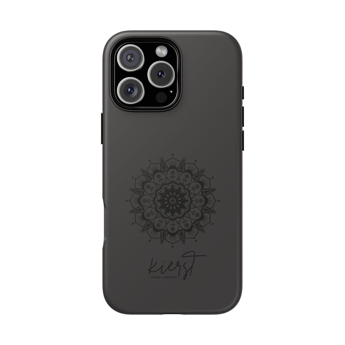Black Mandala iPhone Case | Refined Calm in Every Curve