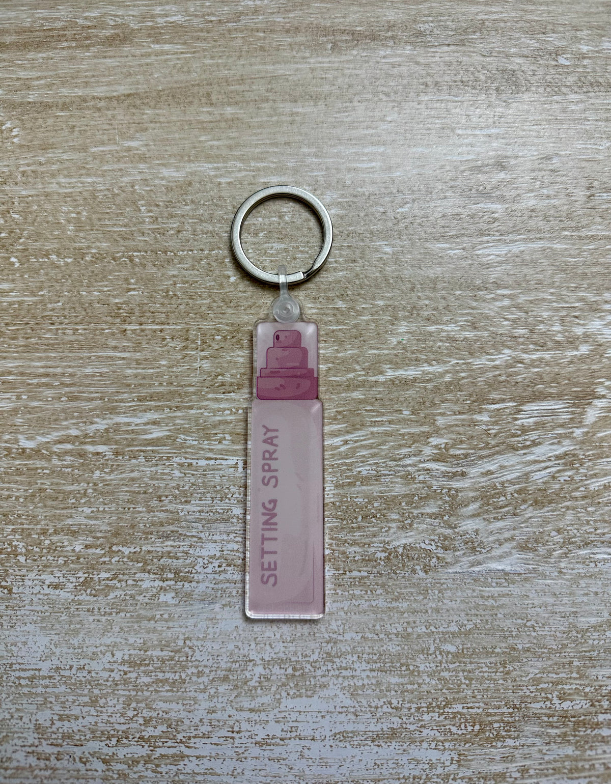Setting Spray Keychain