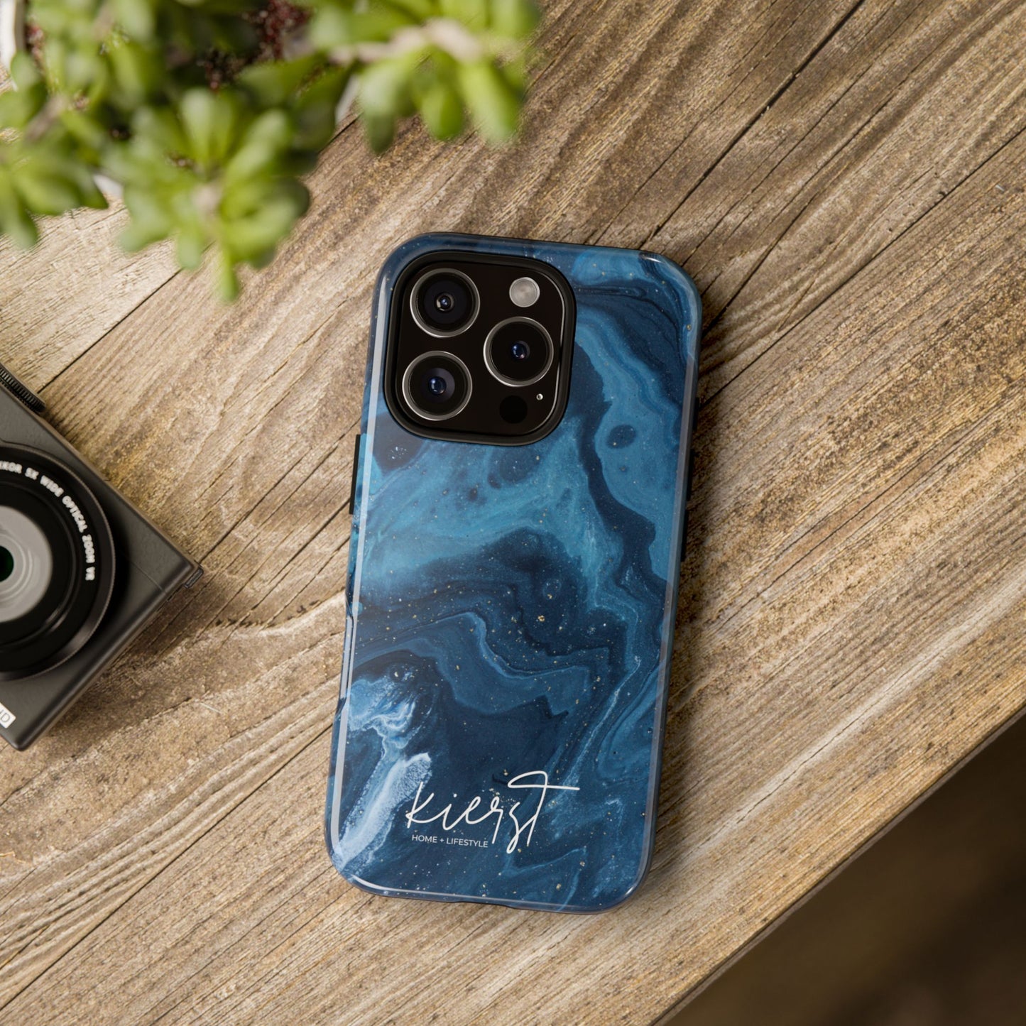Blue Marble iPhone Case | Bold, Rich, & Unapologetically Refined