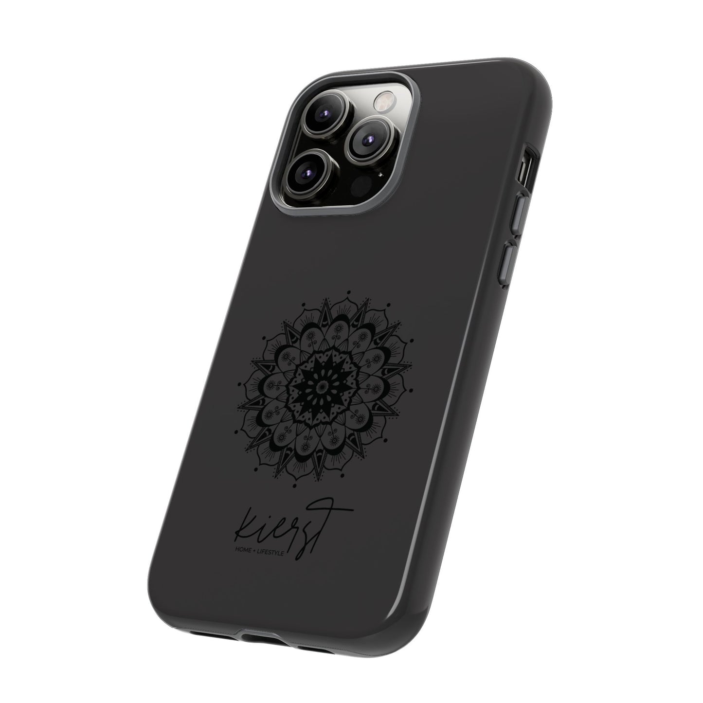 Black Mandala iPhone Case | Refined Calm in Every Curve