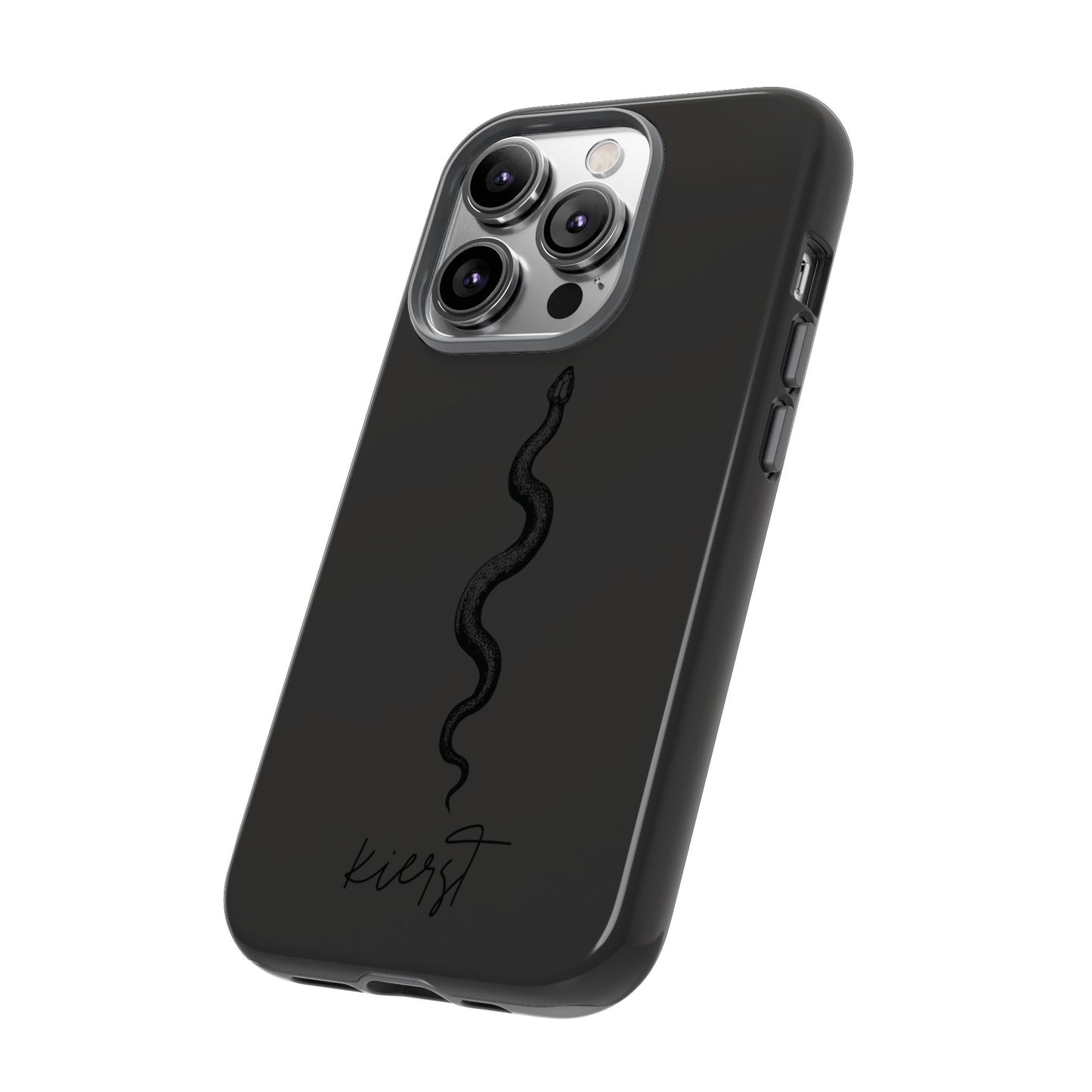 Long Black Snake iPhone Case | Subtle Edge, Quiet Power