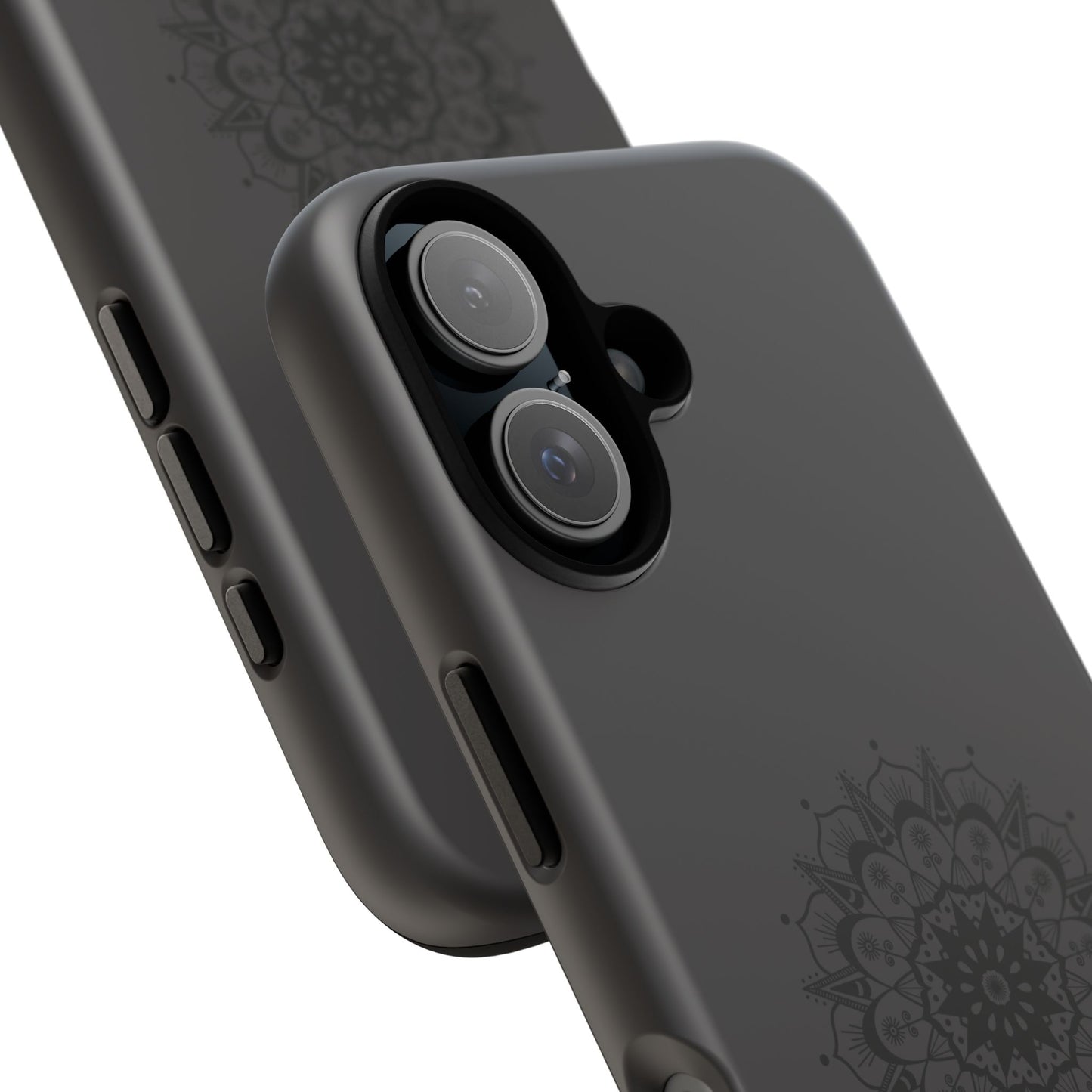 Black Mandala iPhone Case | Refined Calm in Every Curve
