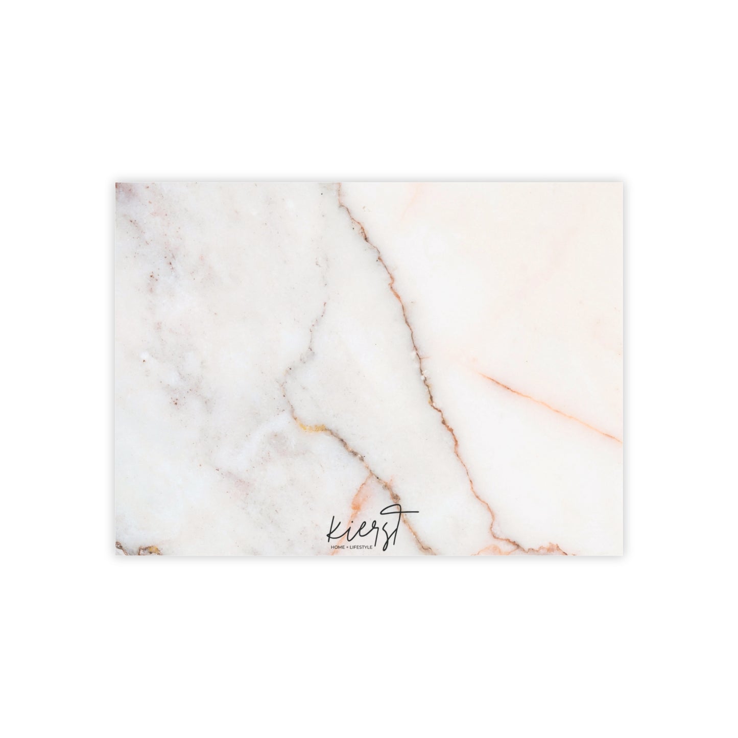 Warm White Marble Post-it® Note Pad | Elegant Stone-Inspired Sticky Notes for Office & Home