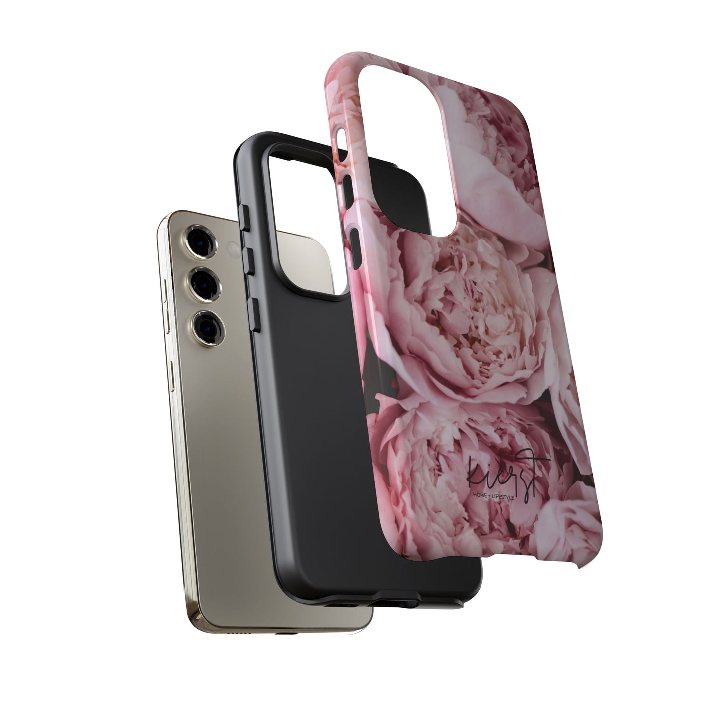 Pink Peonies Samsung Galaxy Case | A Floral Moment Lasts Longer Than Fresh Stems