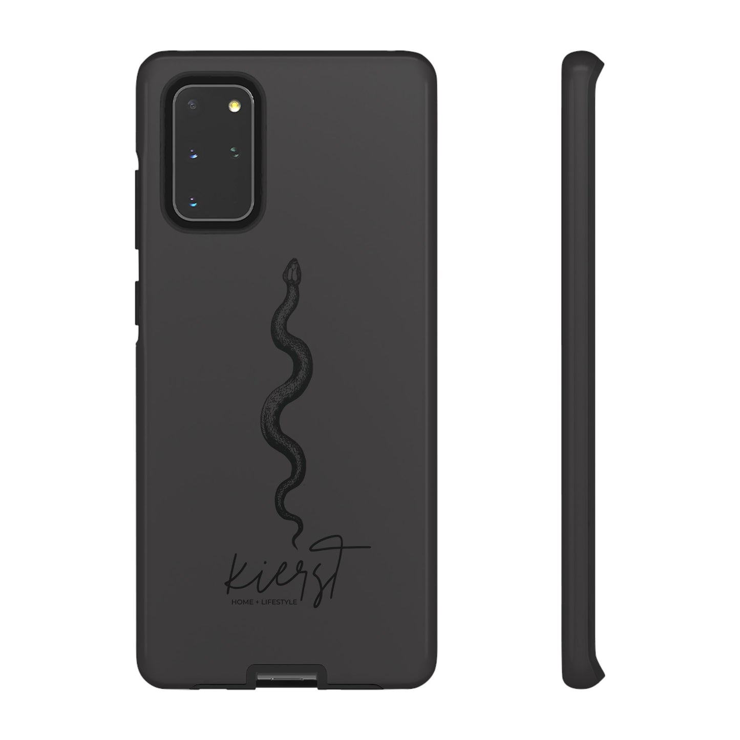 Long Black Snake Samsung Galaxy Phone Case | Power In The Subtleties