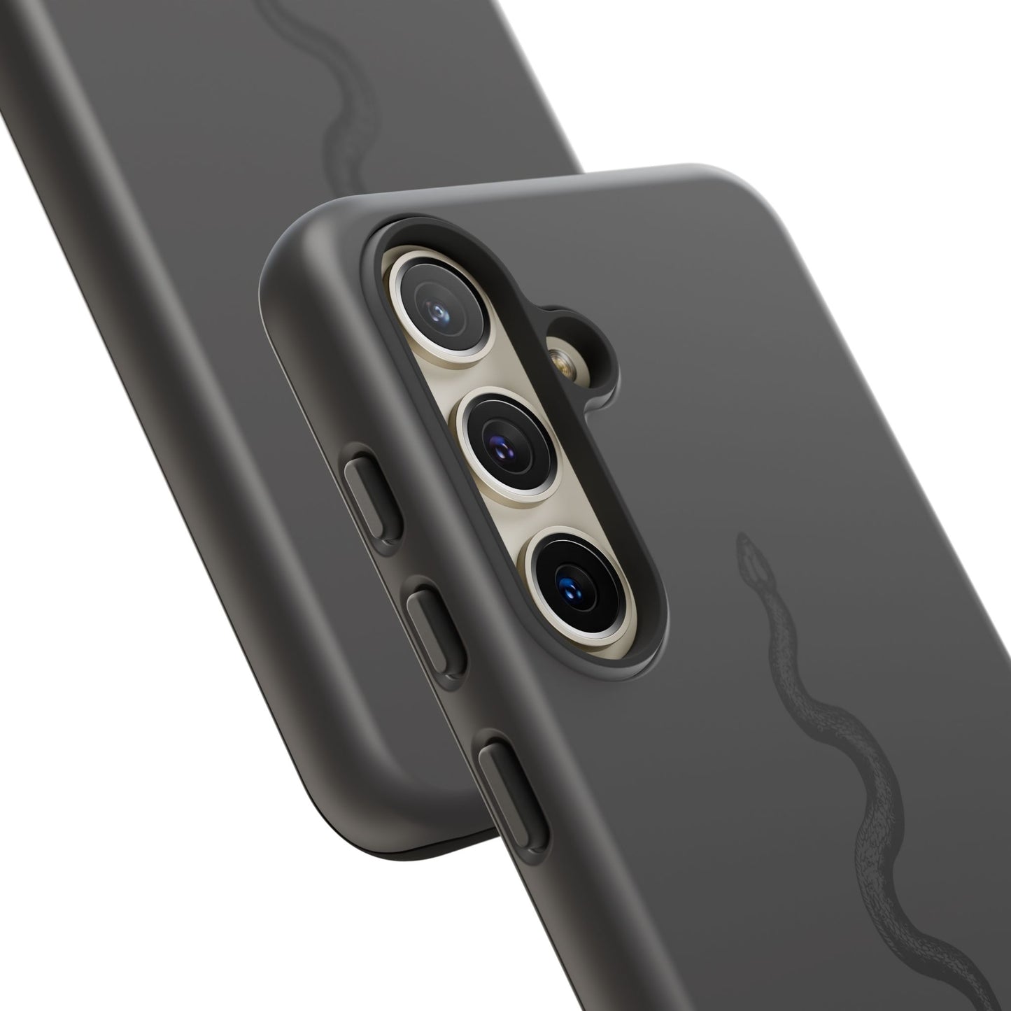 Long Black Snake Samsung Galaxy Phone Case | Power In The Subtleties
