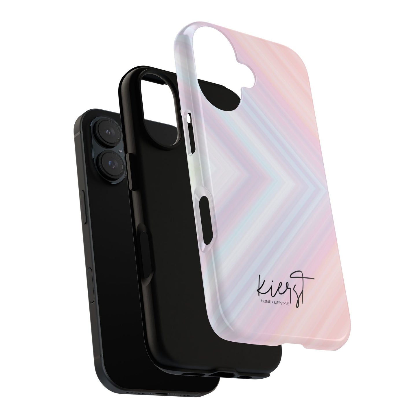 Pastel Arrows iPhone Case | Light layers, quiet movement