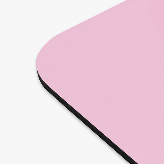 Neon Sign Santa on Pink Mouse Pad