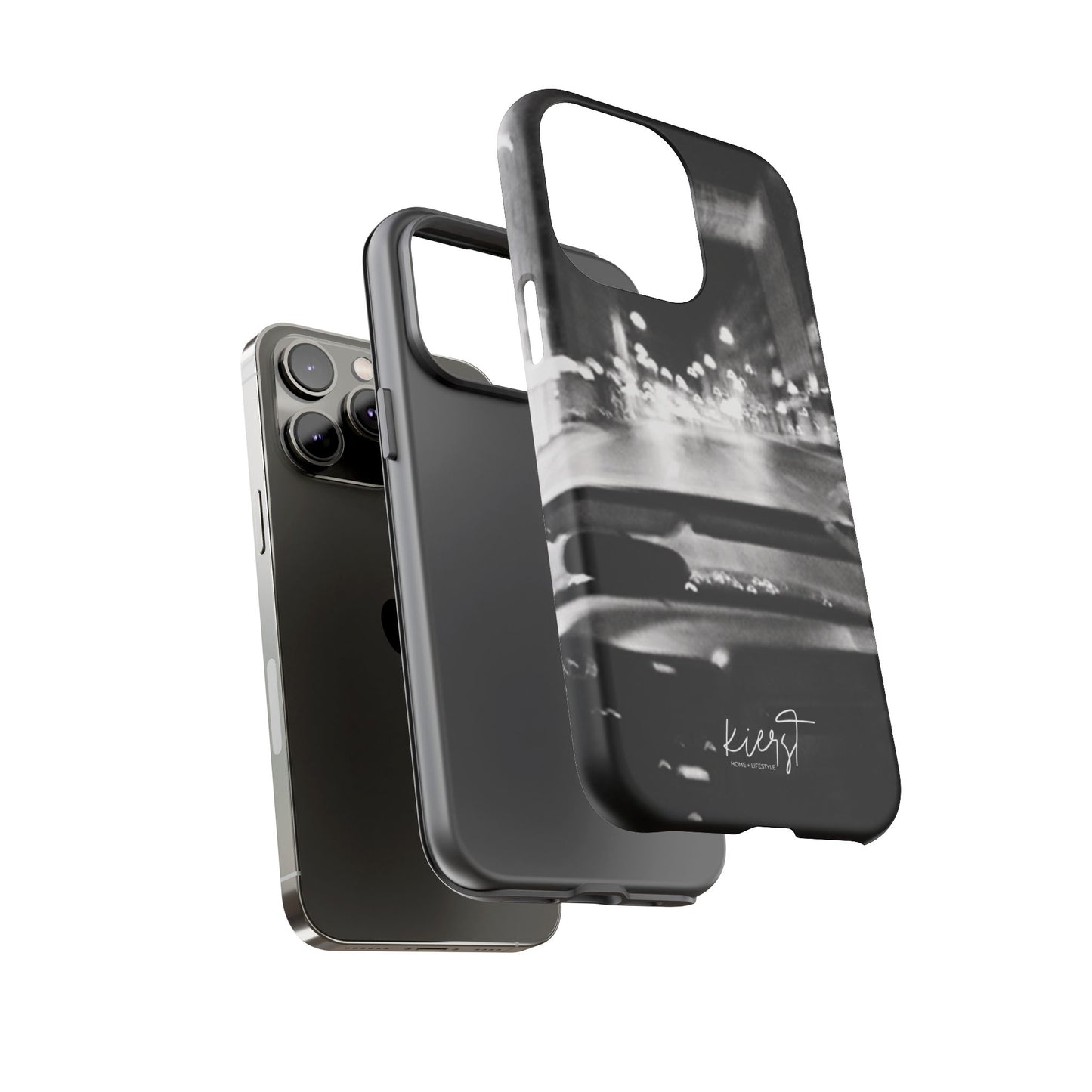 Faded Summer Nights iPhone Case | A Cinematic Blur of City Lights and Nostalgia