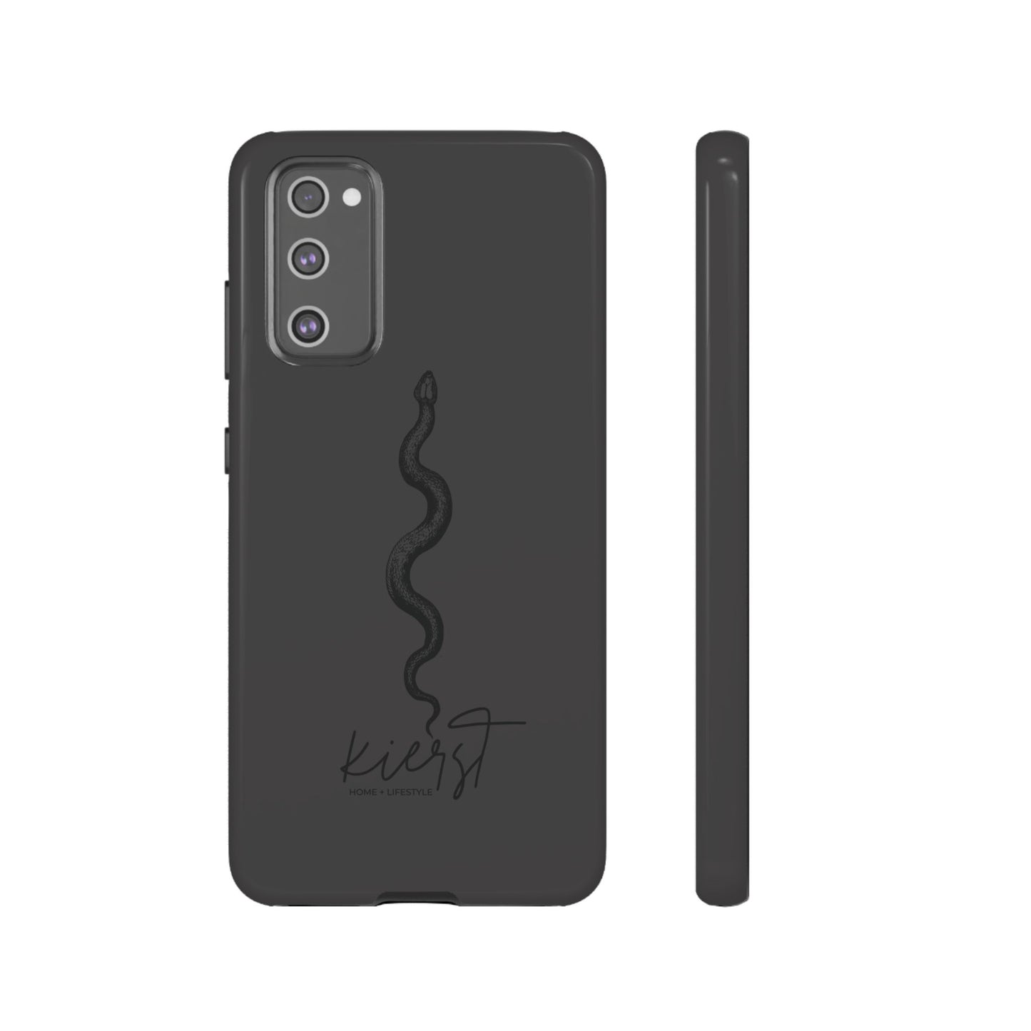 Long Black Snake Samsung Galaxy Phone Case | Power In The Subtleties