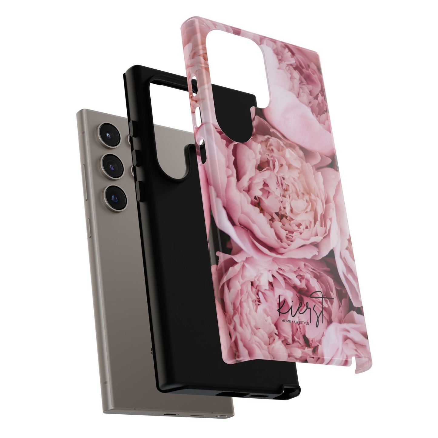 Pink Peonies Samsung Galaxy Case | A Floral Moment Lasts Longer Than Fresh Stems