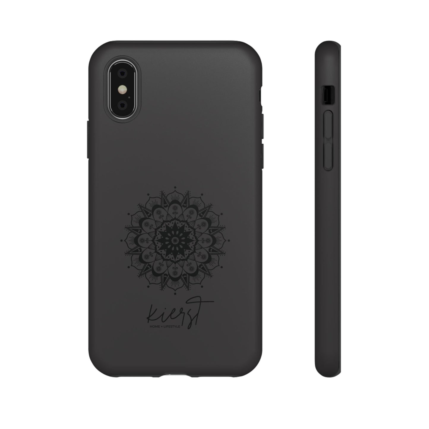 Black Mandala iPhone Case | Refined Calm in Every Curve
