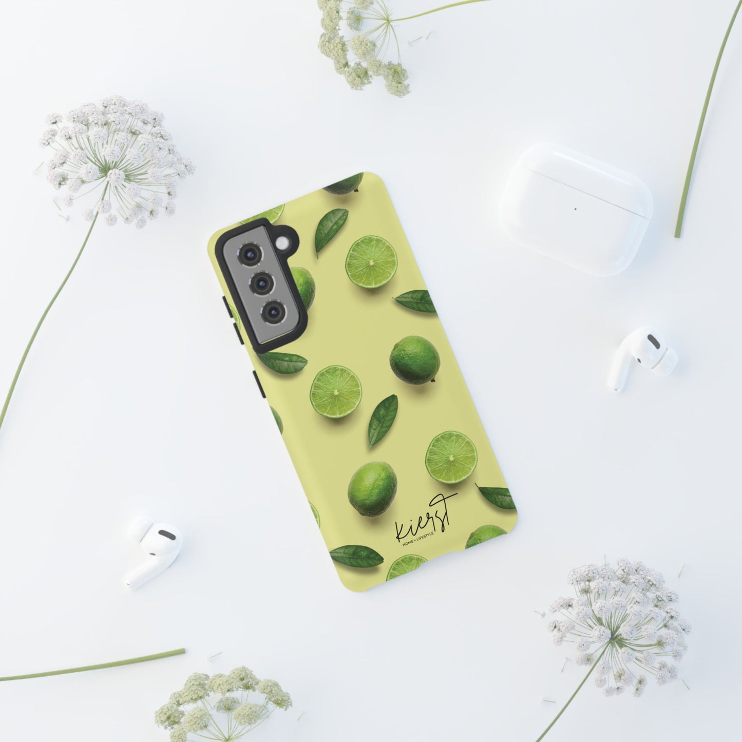 Limes Samsung Galaxy Phone Case | A Zesty Pop of Citrus and Style