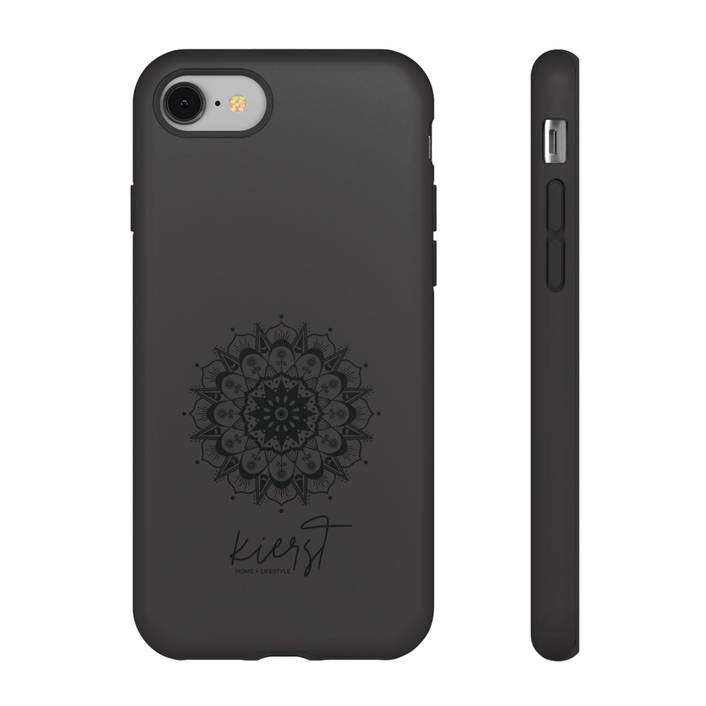 Black Mandala iPhone Case | Refined Calm in Every Curve