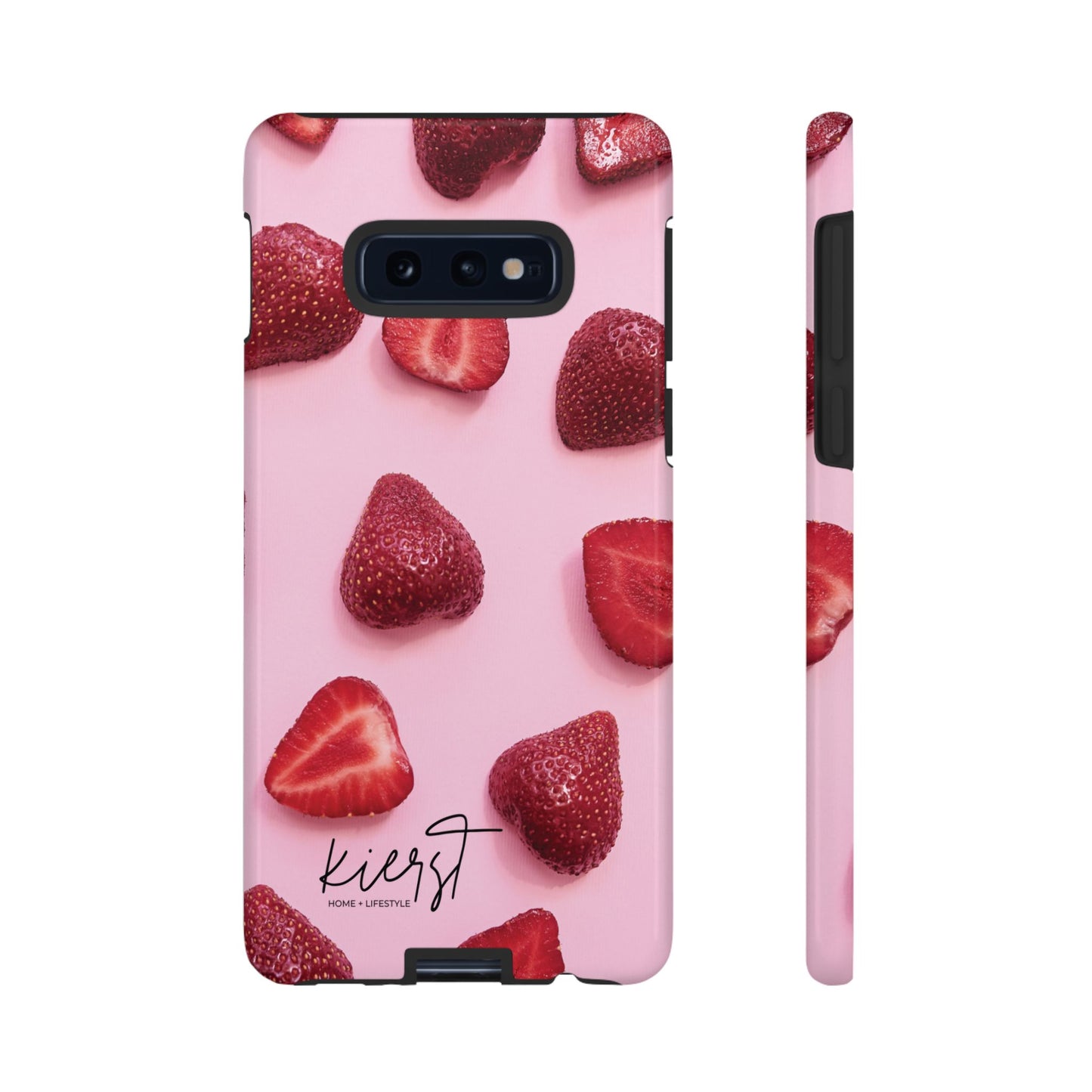 Strawberries Samsung Galaxy Phone Case | A Juicy Pop of Playfulness Meets Polished Design