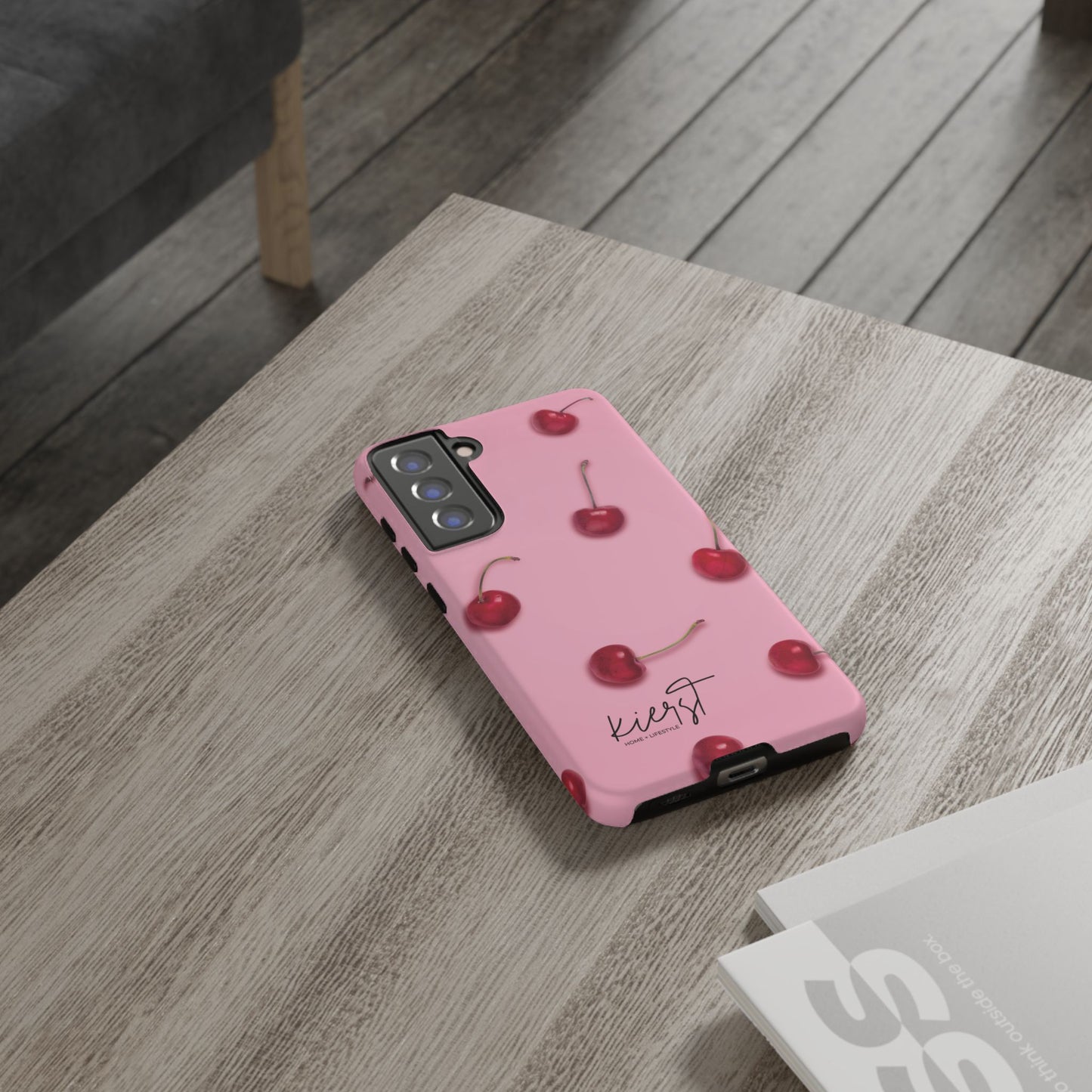 Cherries Samsung Galaxy Phone Case | Sweet Meets Sophisticated in This Standout Cover