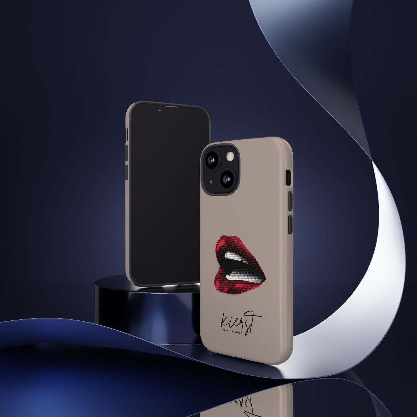 Retro Red Lips iPhone Case | Pop Art Meets Polished